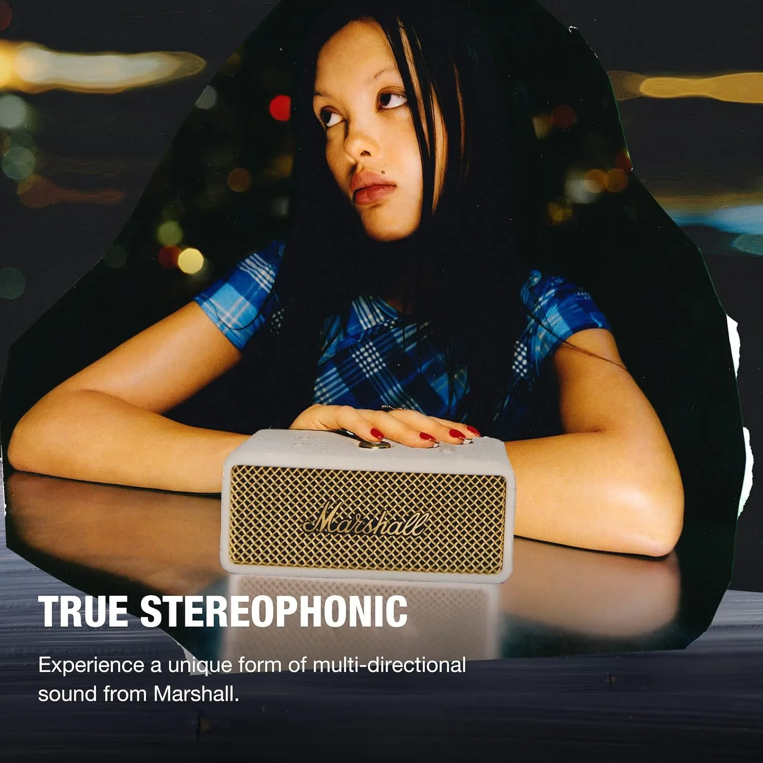 Marshall Emberton III Portable Bluetooth Waterproof Speaker - Cream