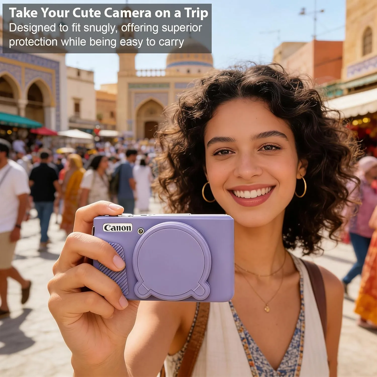 Case for Canon PowerShot SX740 HS, SX730 HS Camera - Lilac