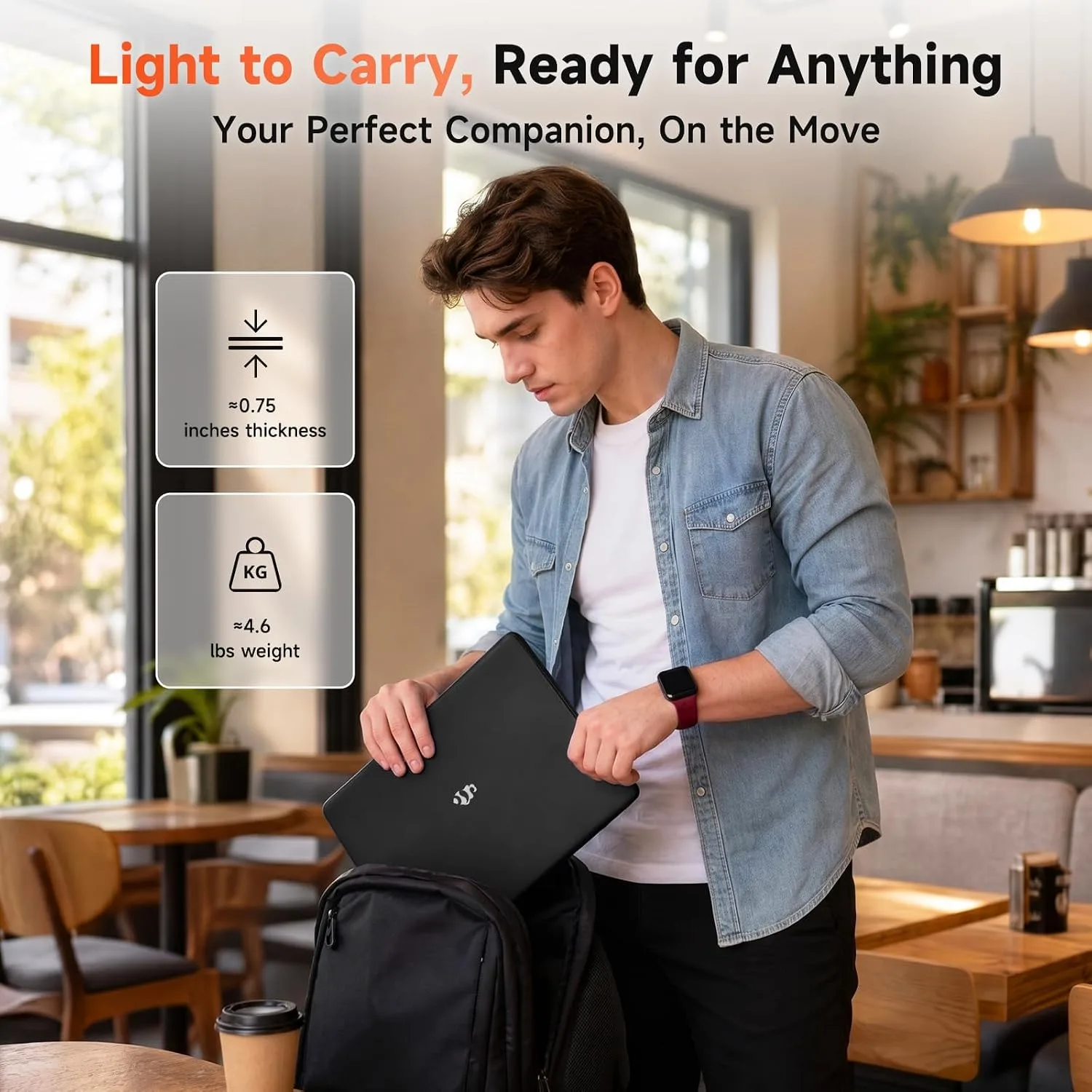 NIMO 17.3" FHD IPS Gaming Laptop, AMD Ryzen 7 Computer (Up to 4.75 GHz, Beat i7-12650H) with 16GB DDR5 RAM 1TB SSD Radeon 680M GPU 2-Yr Warranty 180° View Multifuntional for Business Creator Student