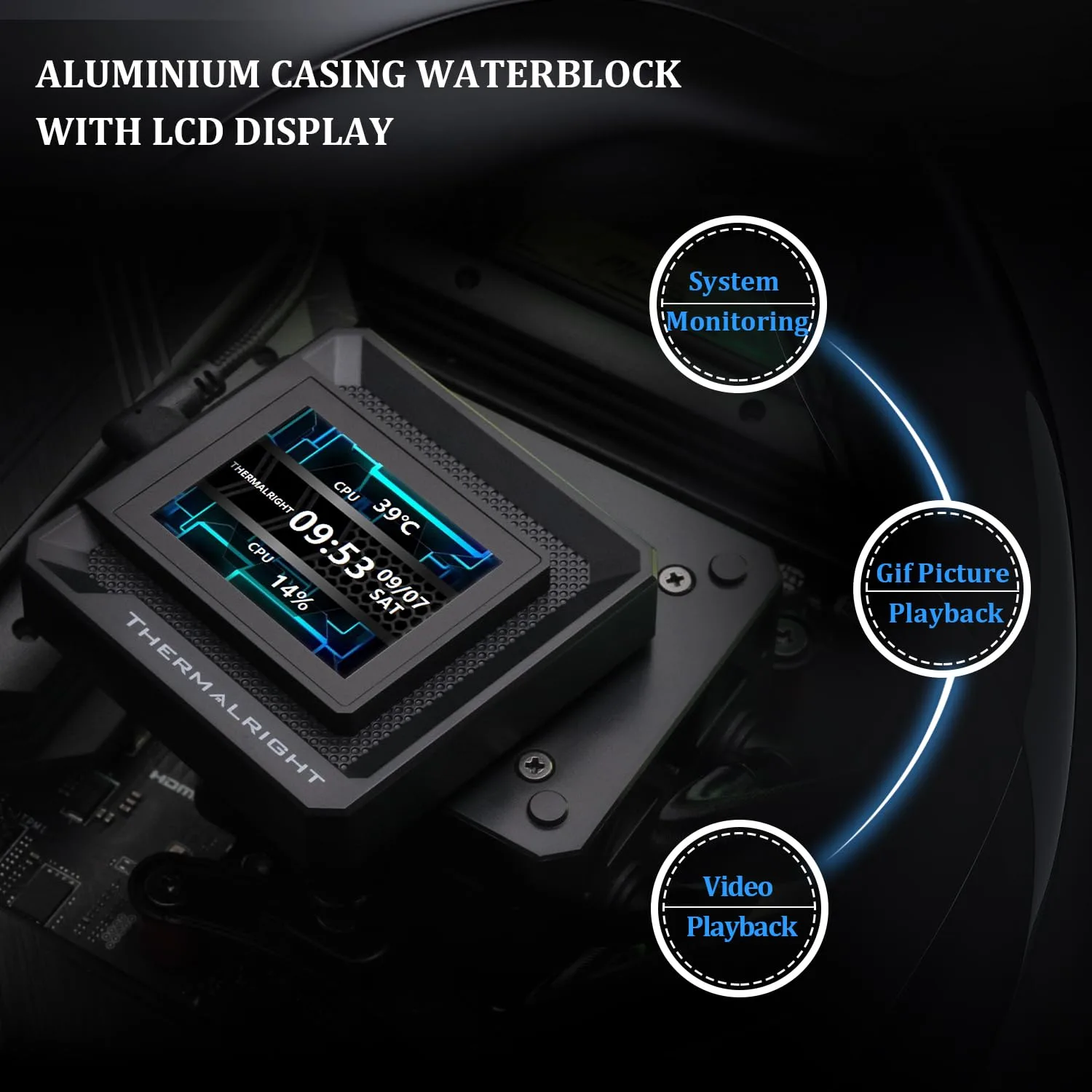 Thermalright FW 240 SE ARGB Black-360mm AIO CPU Liquid Cooler