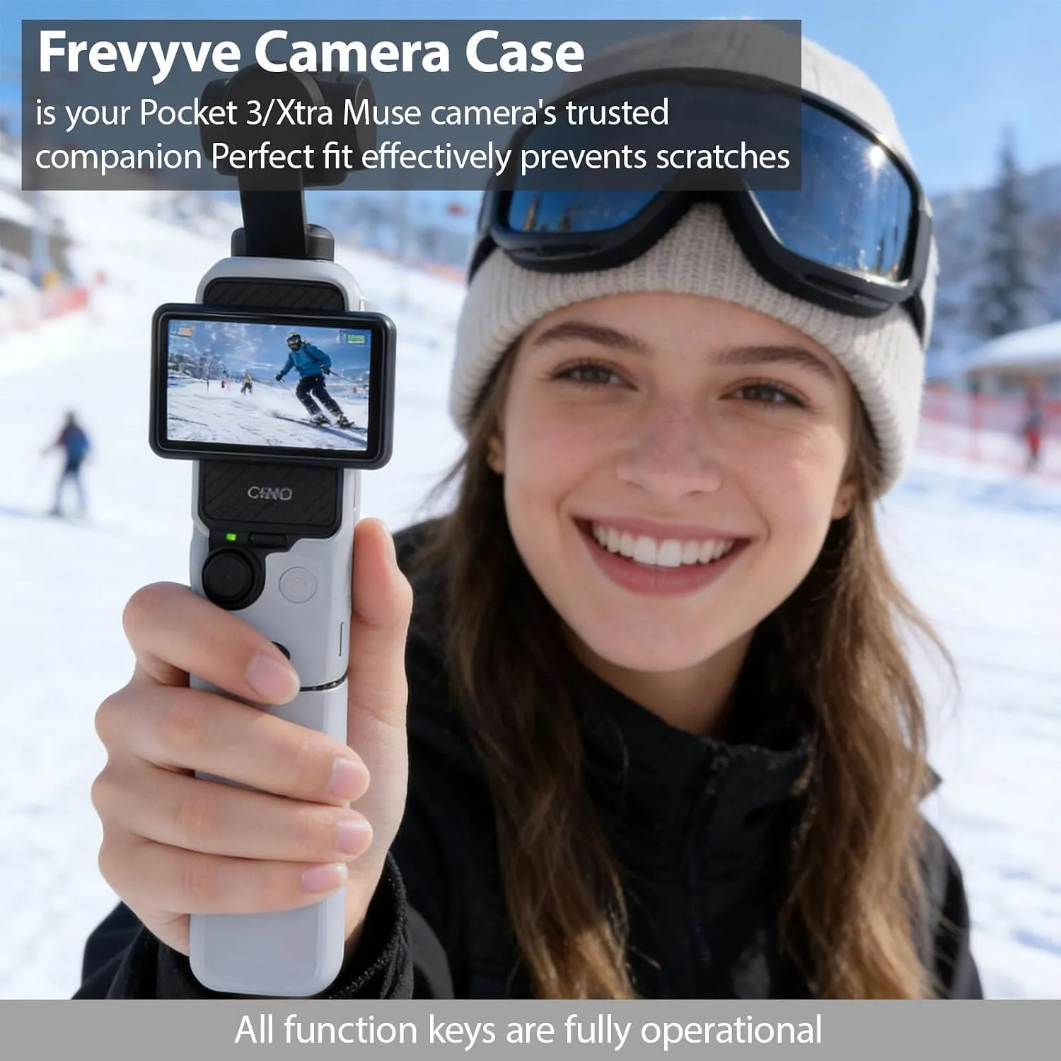 Case for DJI Osmo Pocket 3 / Xtra Muse Camera - Grey