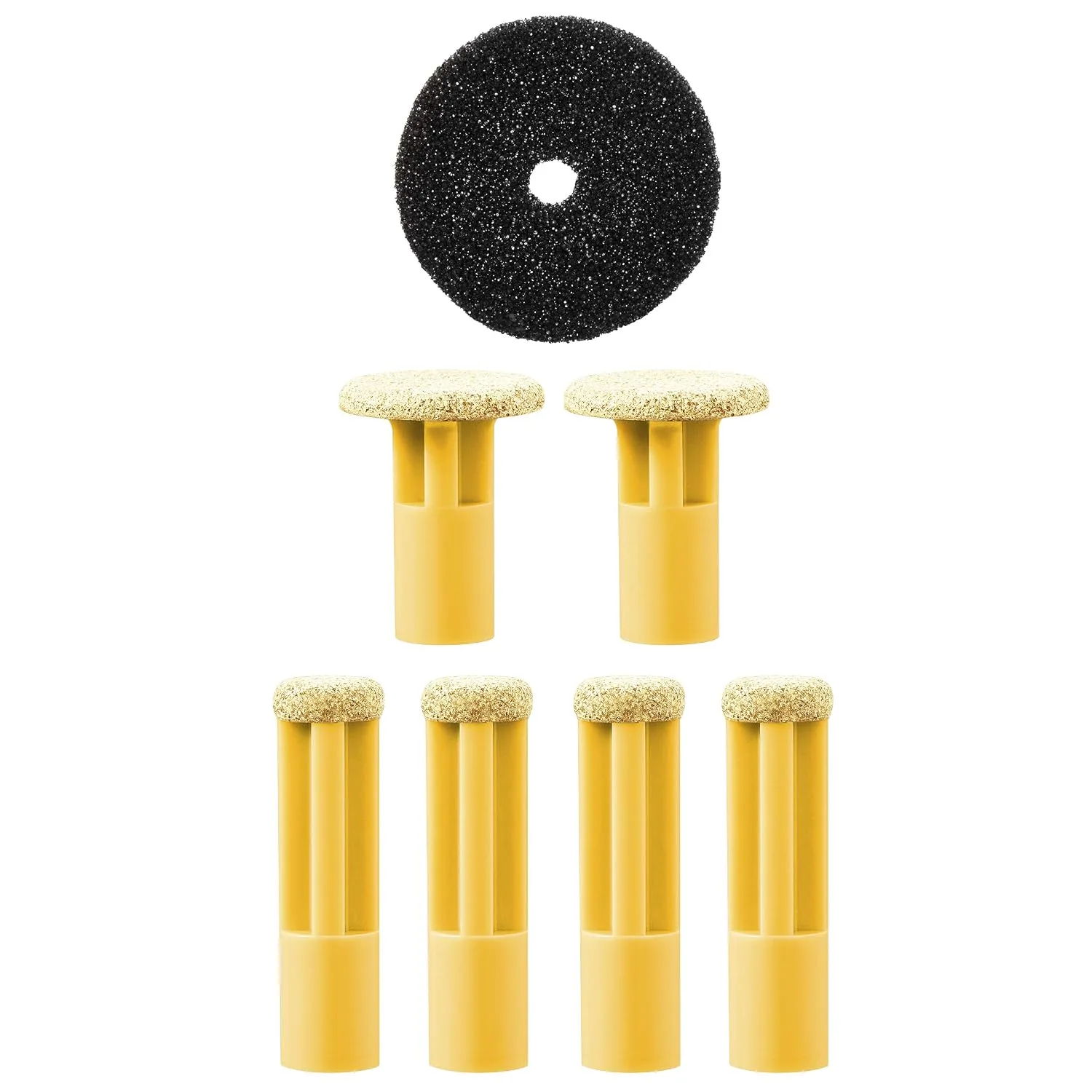 PMD Personal Microderm Yellow Replacement Discs — Intense Body, 6 Discs and 1 Filter