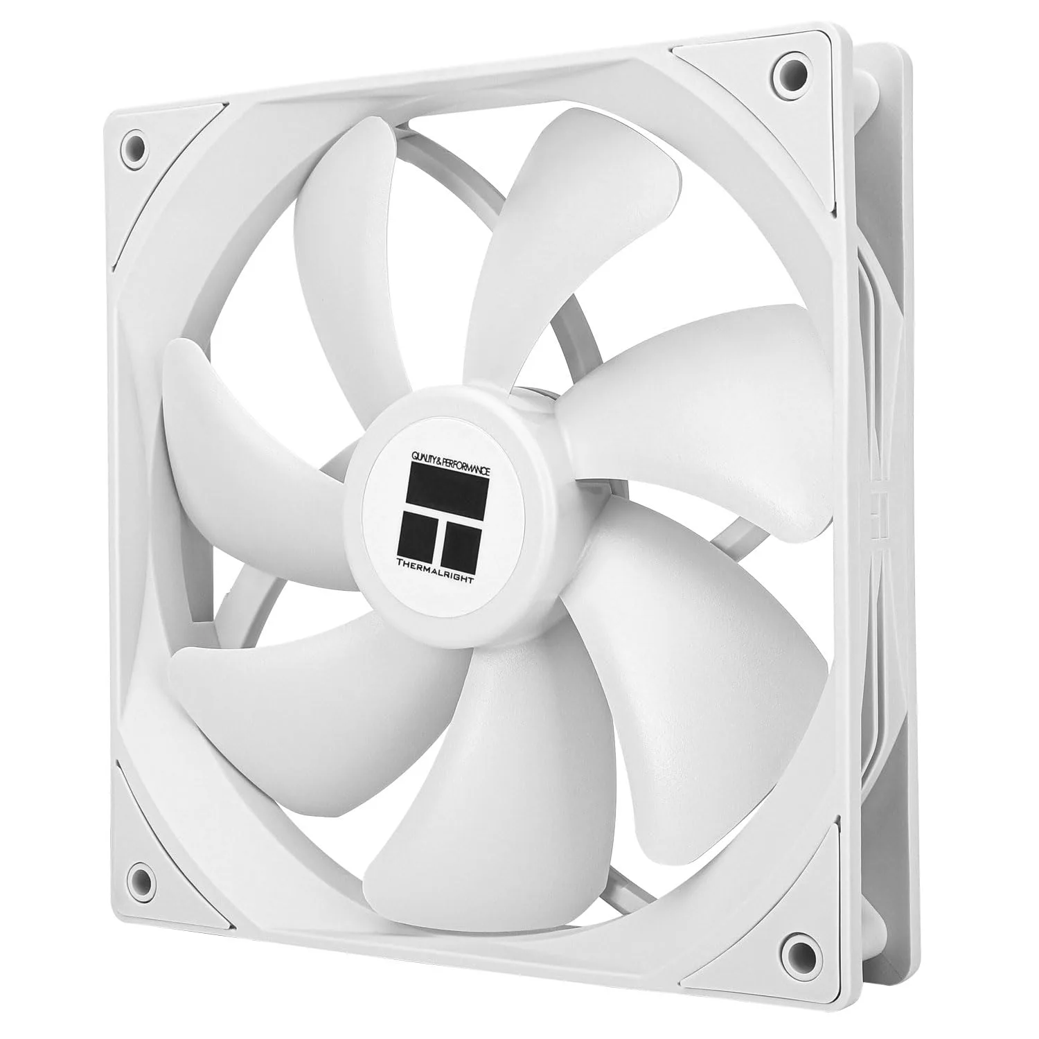 Thermalright TL-C14CW CPU Case Fan 140mm, PWM Fan Silent Computer CPU Fan with 1500RPM Speed, CPU Cooling White （TL-C14CW