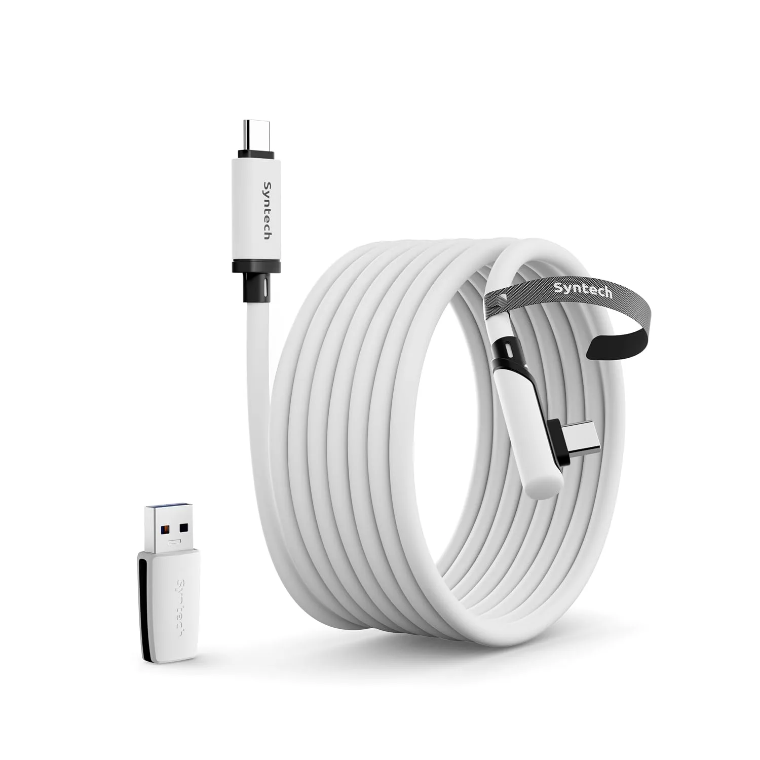 Cable VR Syntech Link 16FT para Meta Quest 3/3S/2 con adaptador USB 3.0