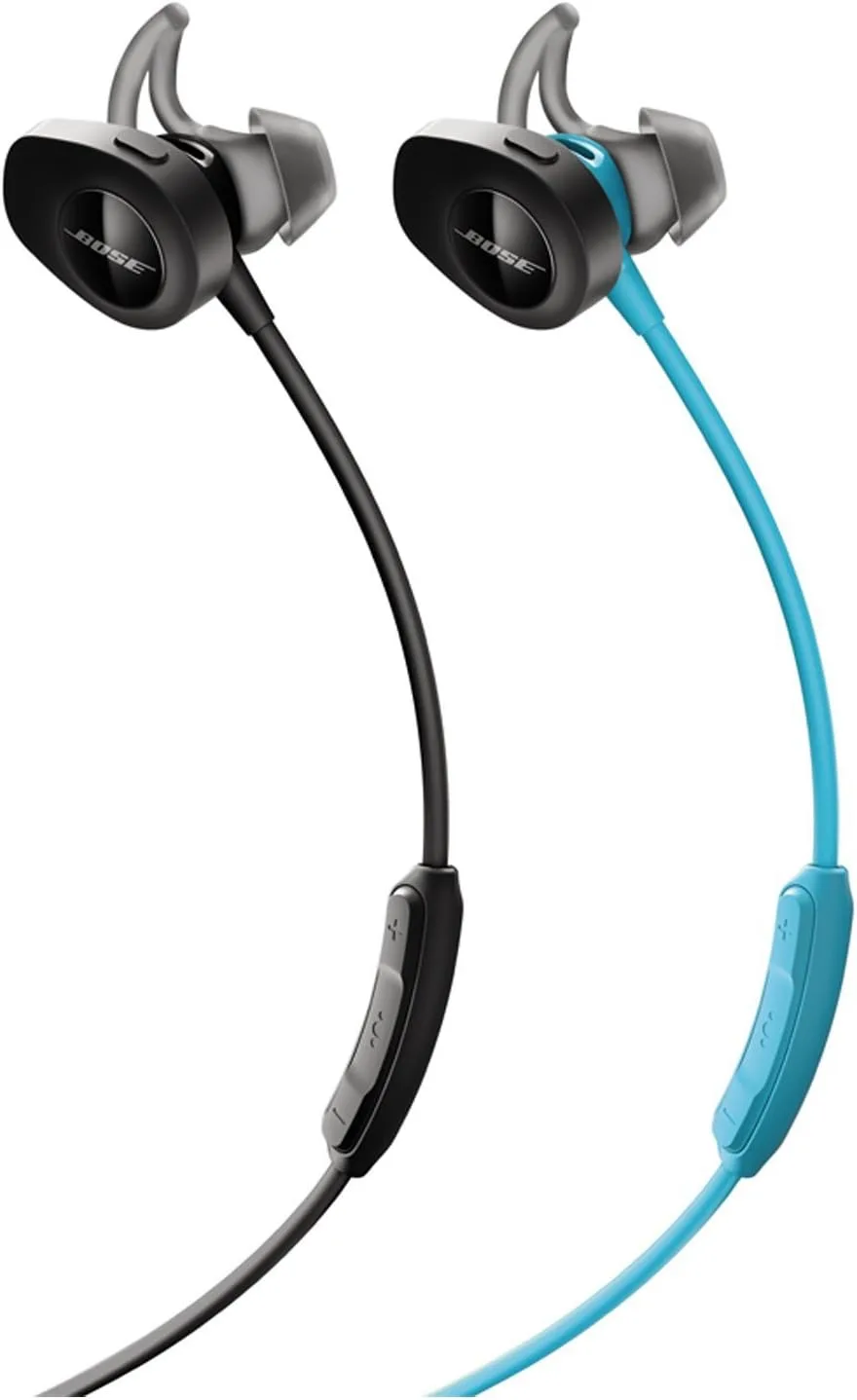 Bose SoundSport Wireless Headphones, Aqua (Renewed)