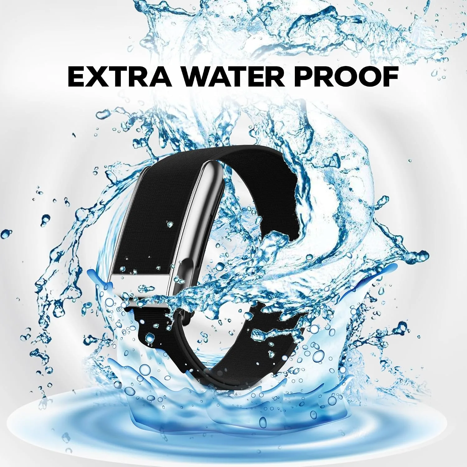 DADO HydroKnit Waterproof Nylon Sport Band Compatible with WHOOP 5.0, One, Peak, and Life | Elastic, Fast-Drying, Water-Resistant, and Comfortable Strap for Active Lifestyles