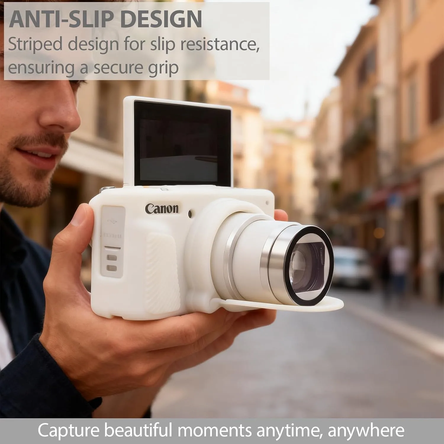 Case for Canon PowerShot SX740 HS, SX730 HS Camera - White