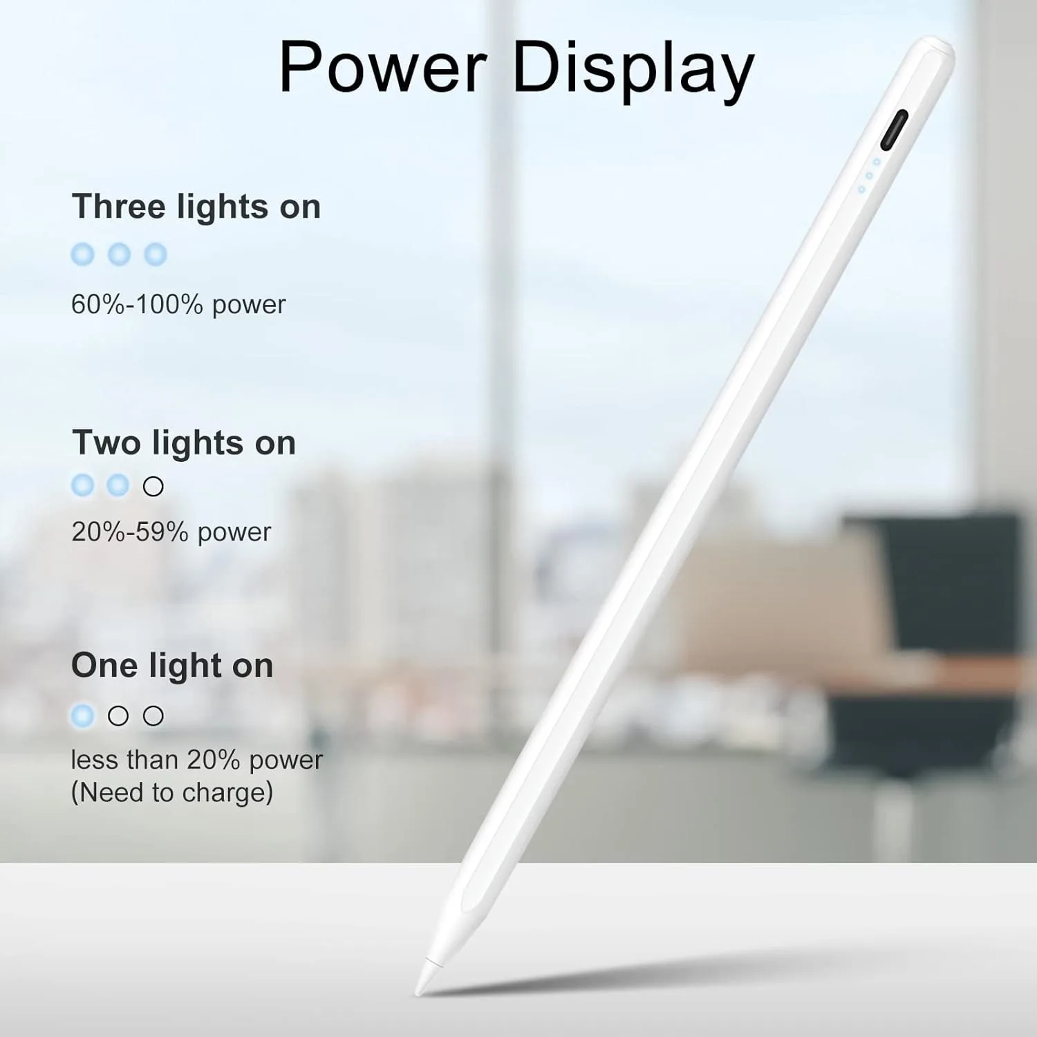 DIGIROOT iPad Pencil for 2018-2026, Plam Rejection Stylus Pen for iPad