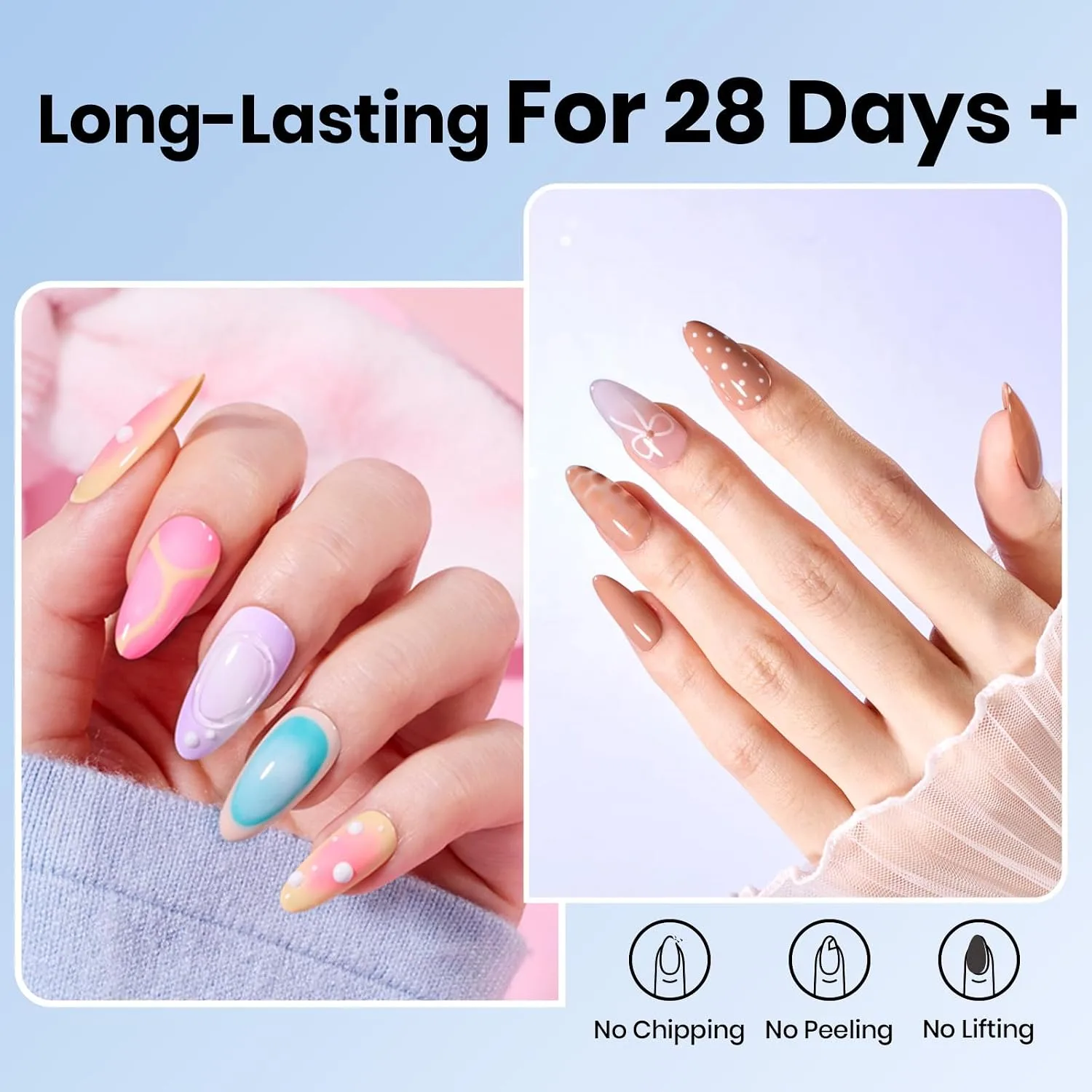 Beetles Gel Top Coat Matte Top and Base Coat Set 3 Pcs 7.5ml