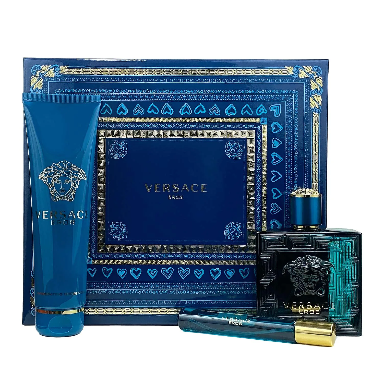 Versace Eros Eau De Parfum Travel Sample Spray Vial .03 Oz/1 Ml