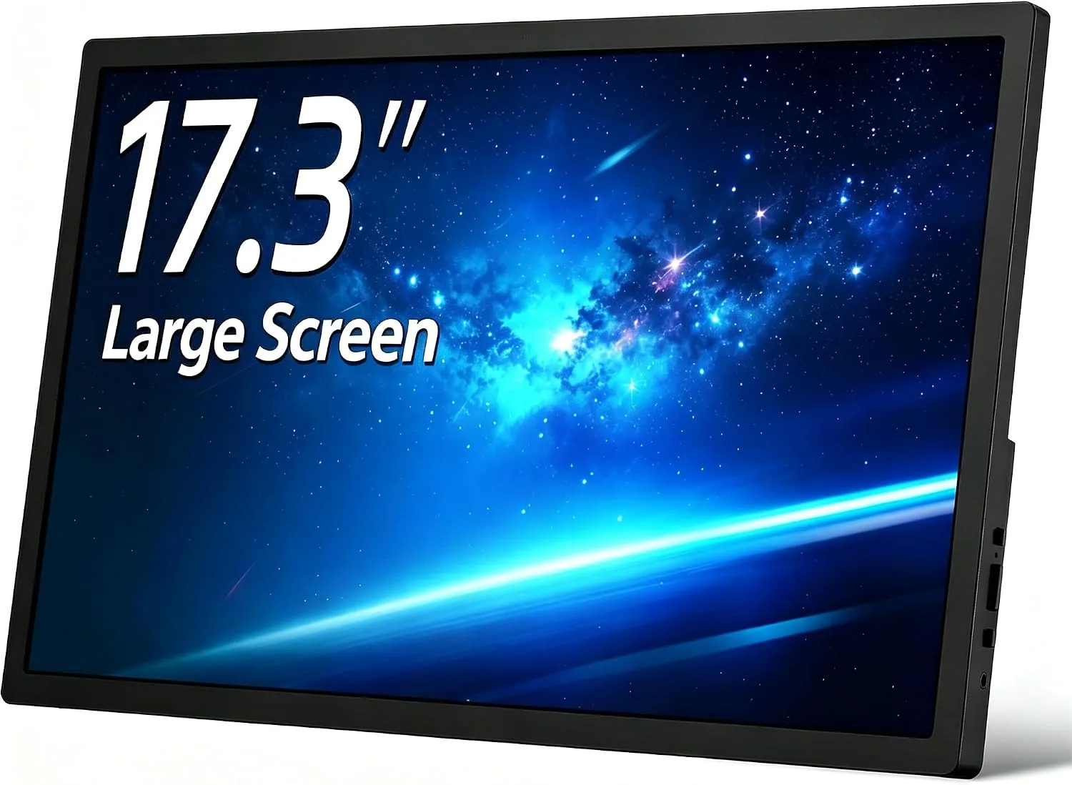 17.3 Inch Portable Monitor, USB-C HDMI Large Screen Cumputer Extender