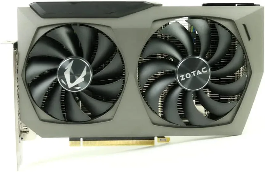 ZOTAC Gaming GeForce RTX 3070 Twin Edge OC 8GB GDDR6 256-bit 14 Gbps PCIE 4.0 Gaming Graphics Card, IceStorm 2.0 Advanced Cooling, White LED Logo Lighting, ZT-A30700H-10P (Renewed)