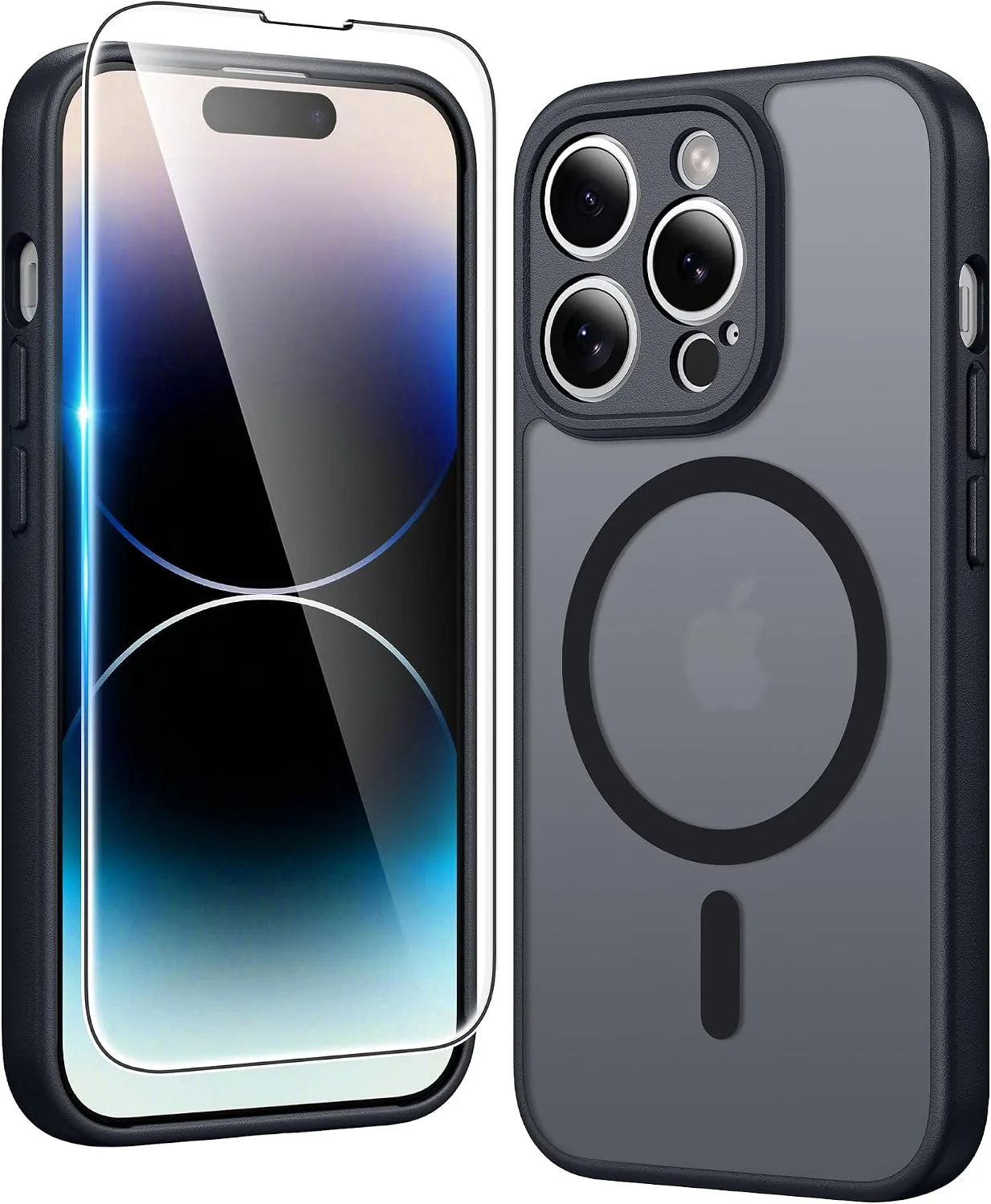 FNTCASE for iPhone 14 Pro-Max Case Compatible with Magsafe Matte Phonecase