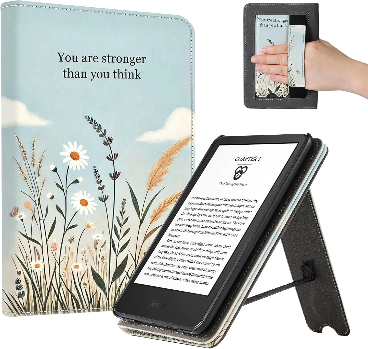 CoBak Case with Stand for for 6" Kindle (2024 & 2022, 11th Gen)