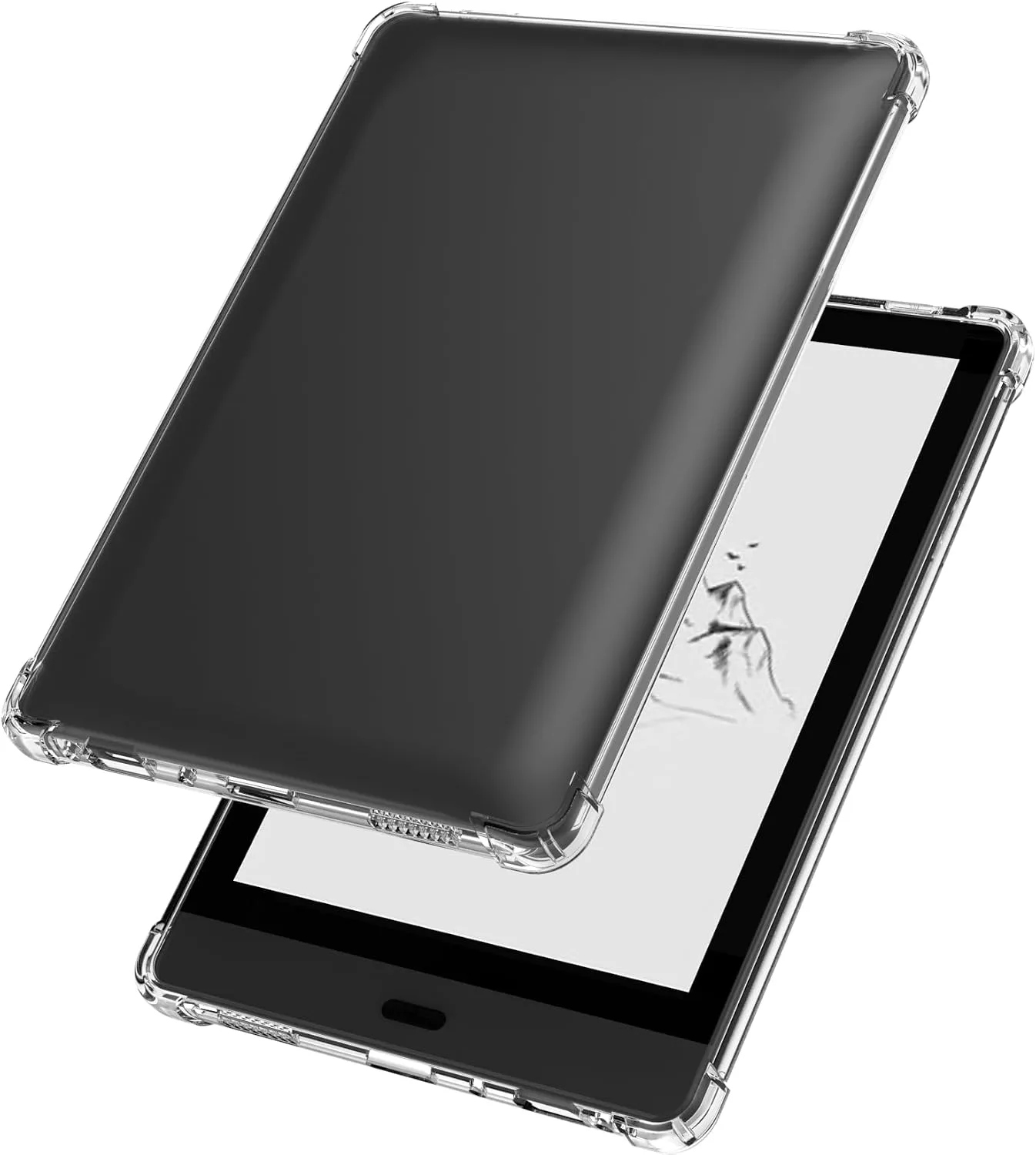 Aircawin Case for 6" Bigme Read 6-inch E-Reader Case Clear