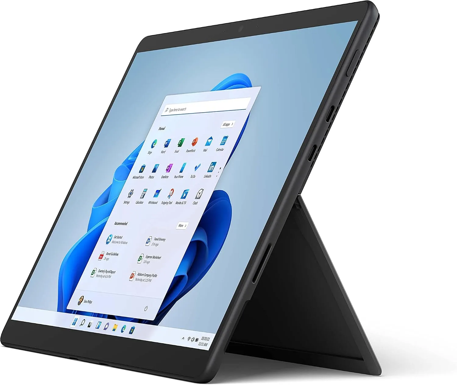 Microsoft Surface Pro 8 LTE Unlocked Tablet, Intel Evo i5, 16GB RAM, 256GB SSD, Intel Iris Xe Graphics 13" Touchscreen Windows 11 PRO, Platinum (Renewed)