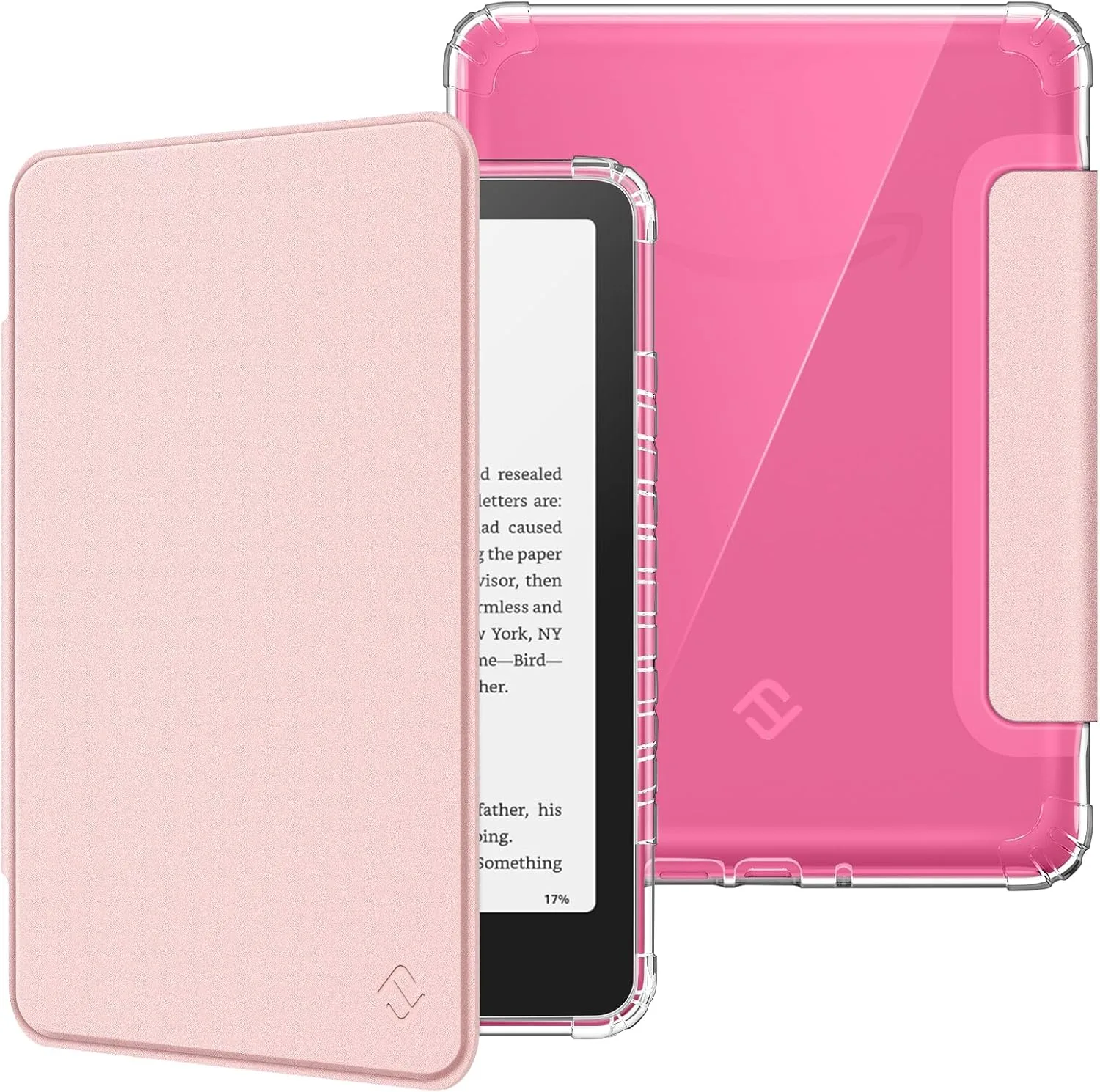 Estuche Fintie Clear para Kindle Paperwhite 7" 12ª Gen 2024 y Kindle Colorsoft