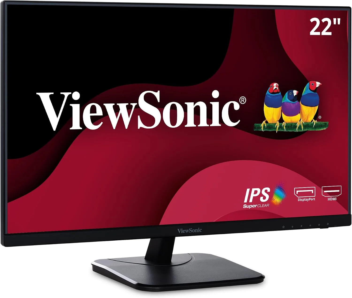 ViewSonic VA2256-MHD 22 Inch Frameless 1080p IPS Computer Monitor