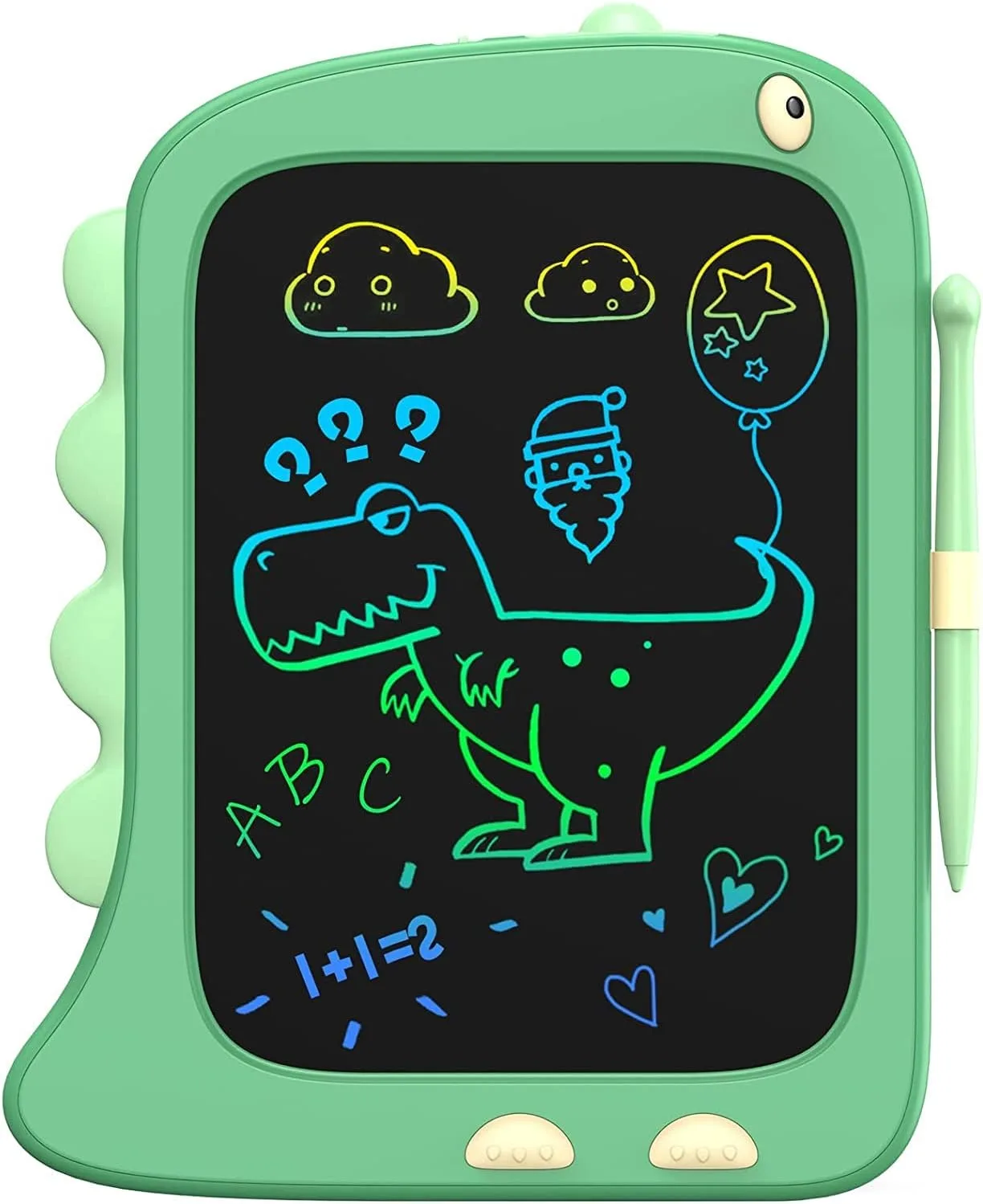 Pizarra LCD para dibujar Orsen 8.5 pulgadas Dinosaurio verde para niños 2-6 años