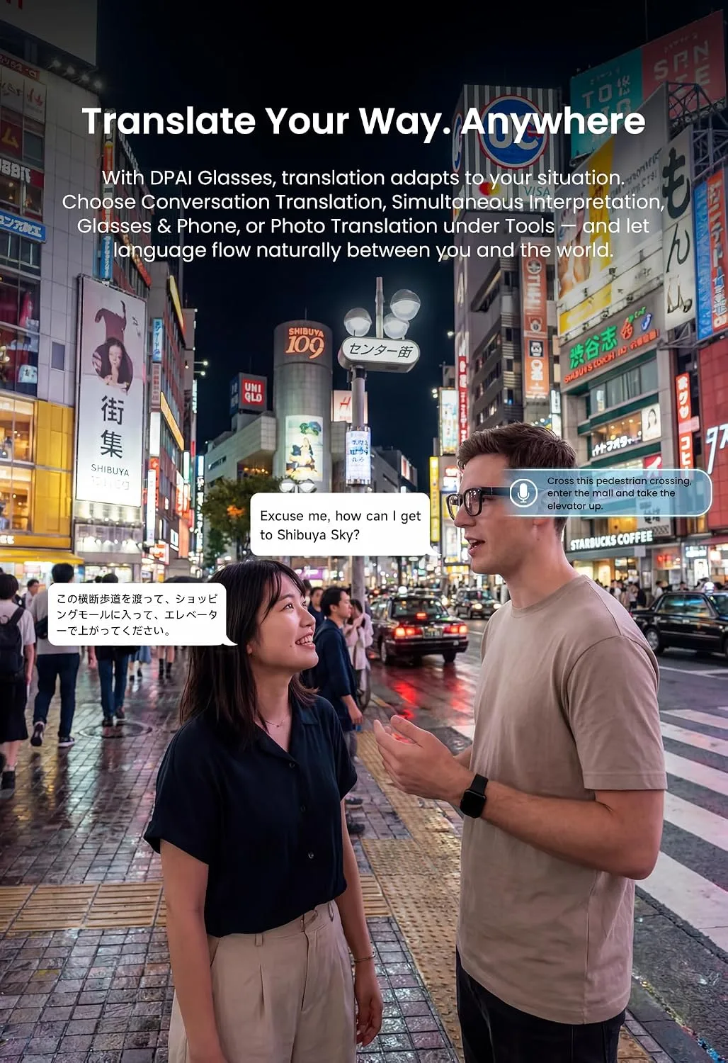 G5 AI Smart Glasses with Camera and Bluetooth, 13MP Video Recording Glasses