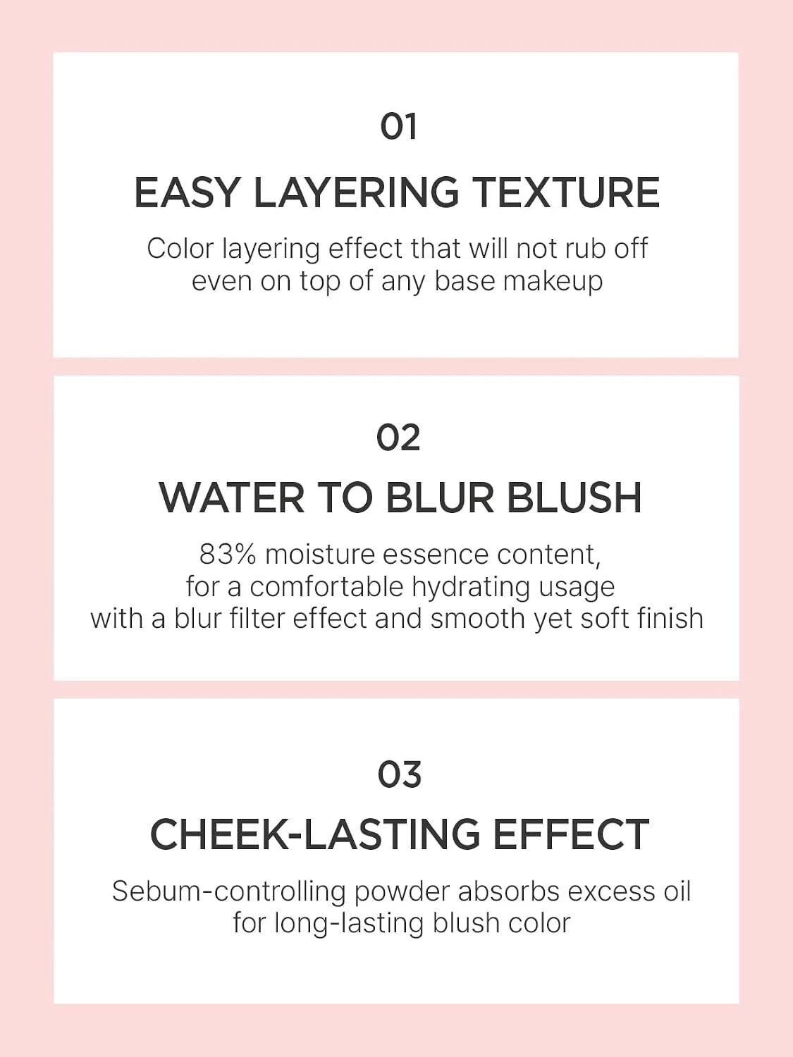 JUNG SAEM MOOL Artist Cushion Blush Blur | Merry Pink