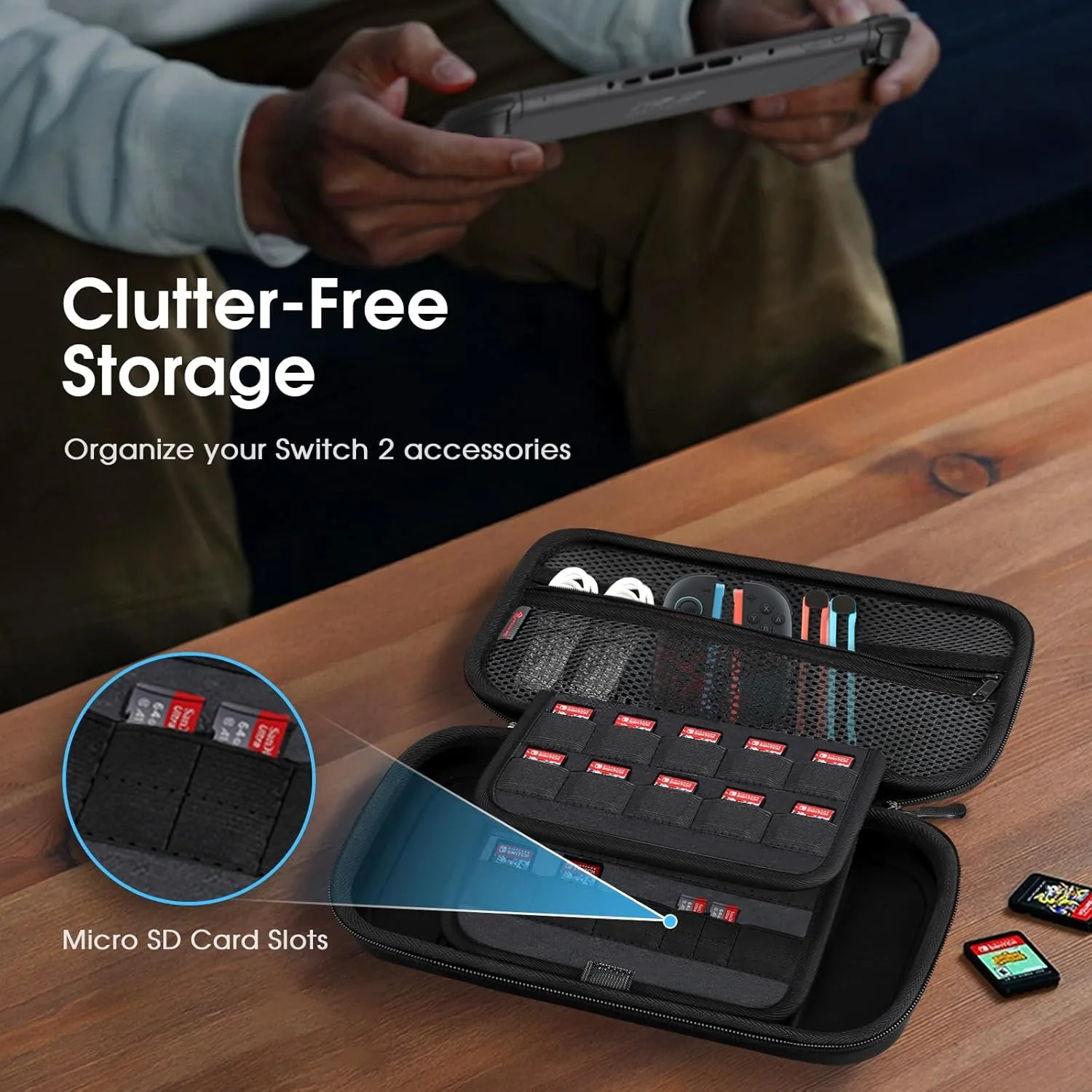 FINTIE Shockproof Carrying Case for Nintendo Switch 2 (2025)