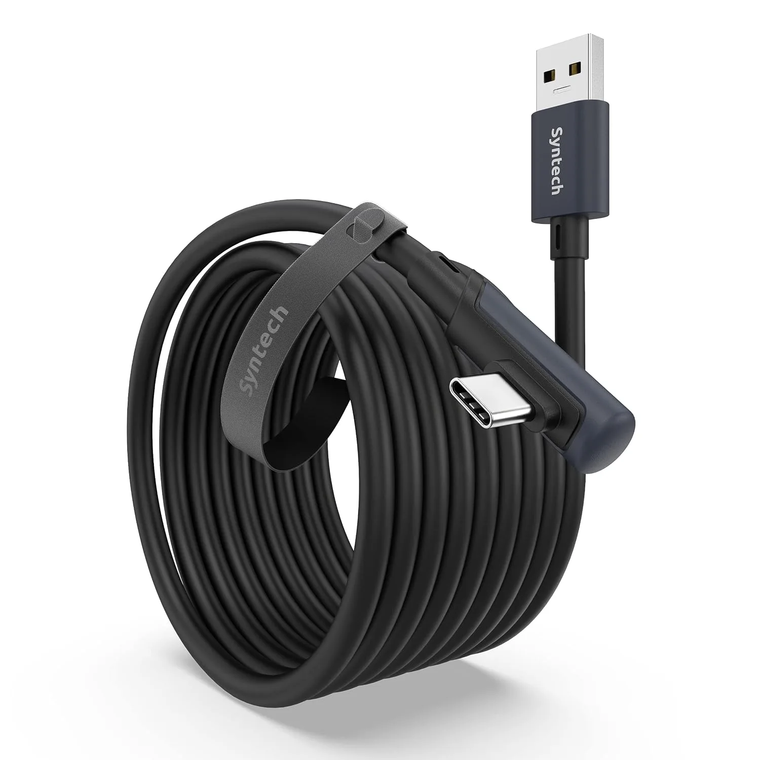 Cable USB 3.0 Syntech Link 16FT para Meta Quest 3/3S/2 Negro