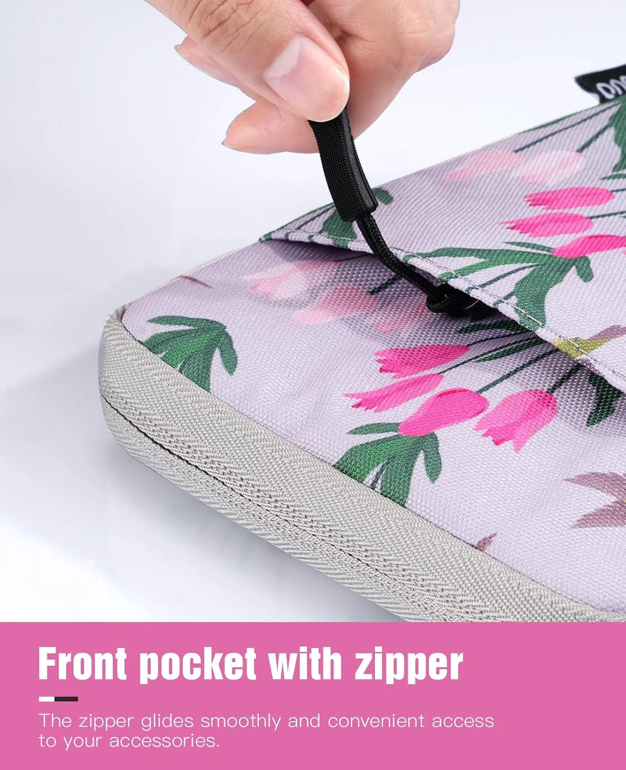 TiMOVO 6-7 Inch Sleeve Case for eReader Book, Tulip & Bird