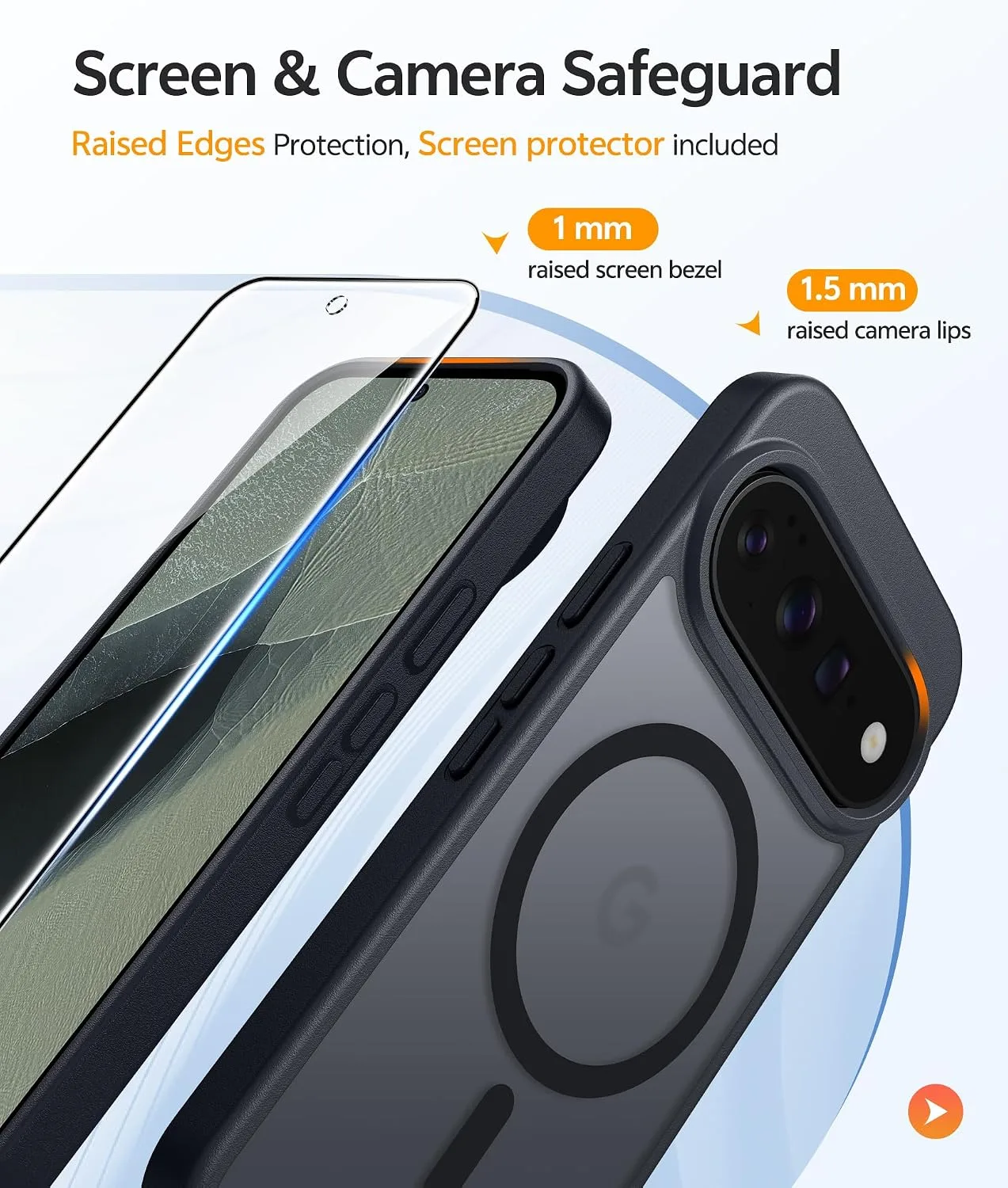FNTCASE for Google Pixel 11 Pro XL Case, Fit for Magsafe, Screen Protector