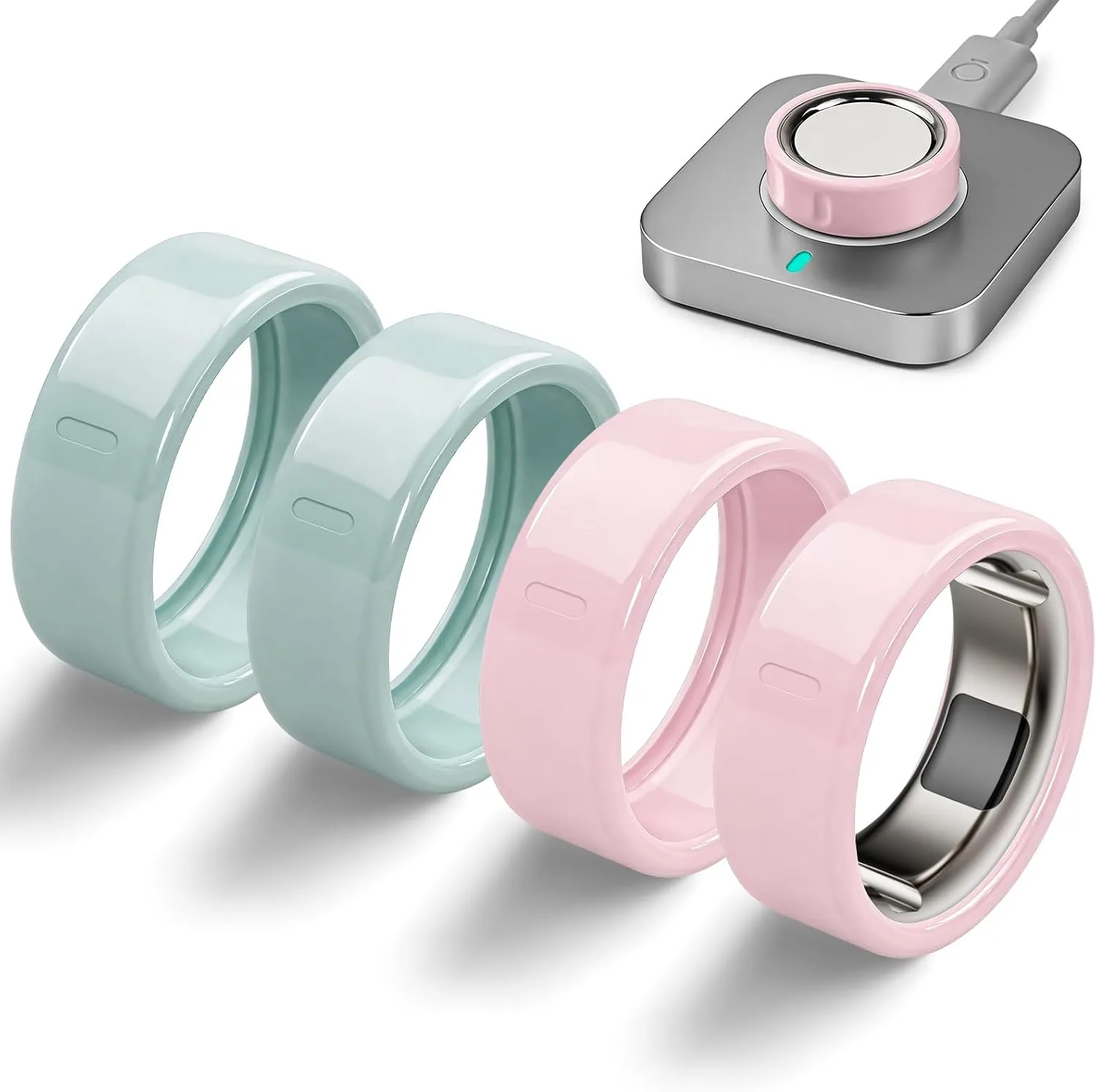 4Pack Ring Cover Compatible with Oura Ring Gen 4/3 Horizon Heritage