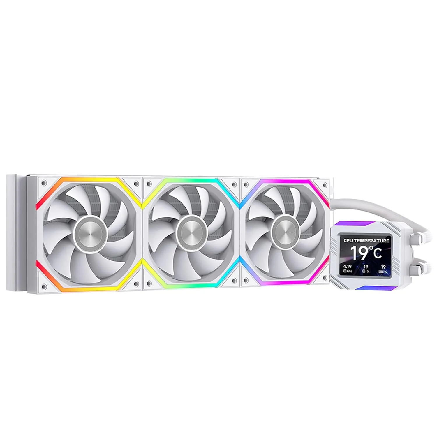 Refrigeración líquida para CPU Jungle Leopard Astroshel V2G 360 ARGB Blanco 360mm