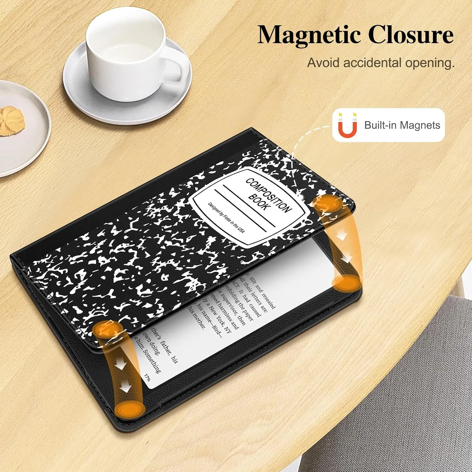 Fintie Folio Case for Kindle Paperwhite 12th/11th Gen & Kindle Colorsoft