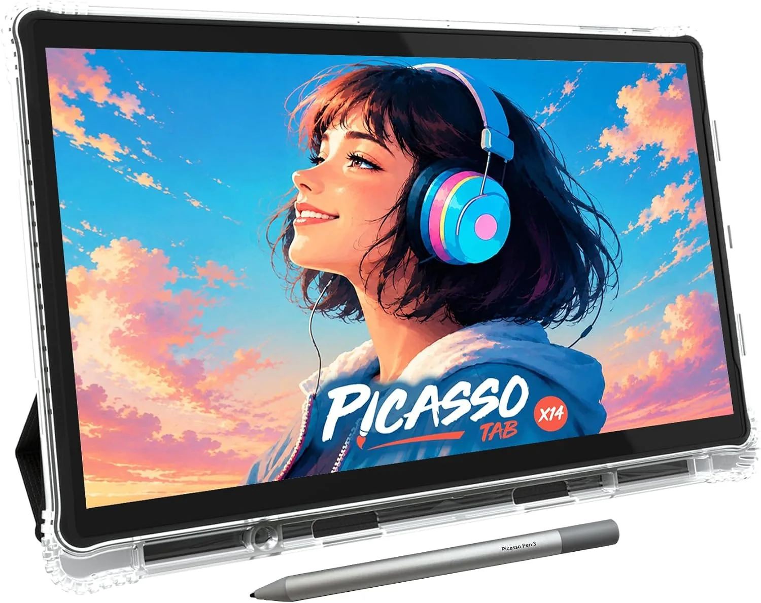 14" Standalone Drawing Tablet, Largest PicassoTab, No Computer Needed -X14