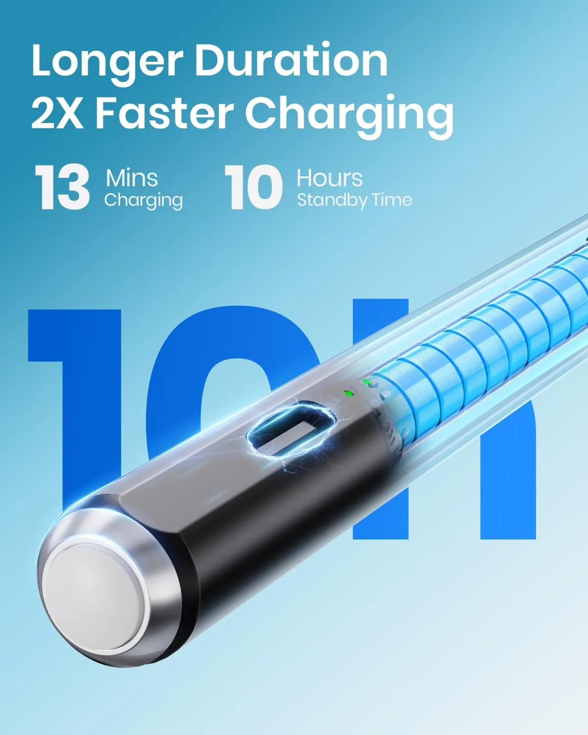 Hastraith Stylus Pen for iPad 2018-2026, 2X Faster Charge Apple iPad Pencil