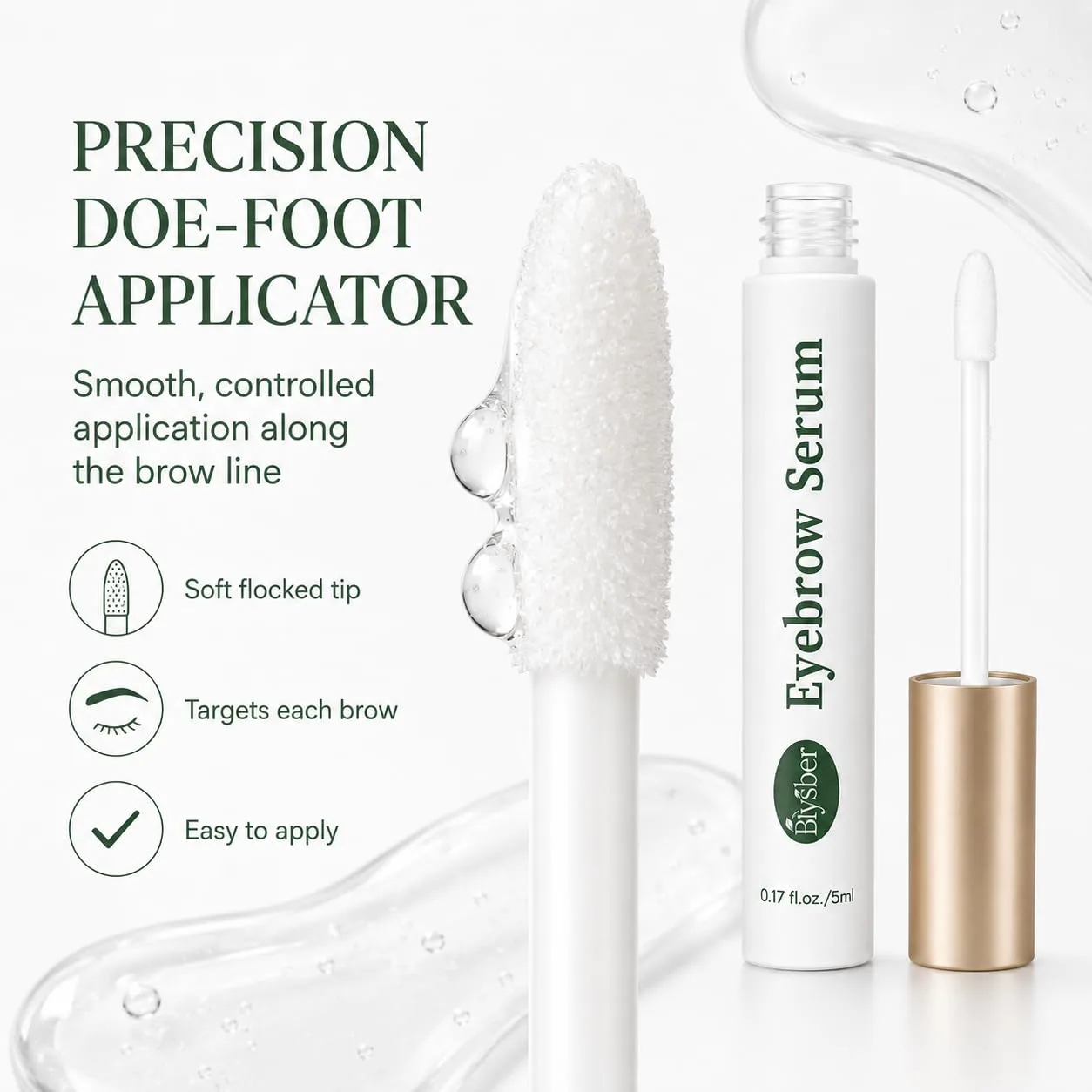 BIYSBER Eyebrow Growth Enhaning Eyelash Primer with Hyaluronic Acid
