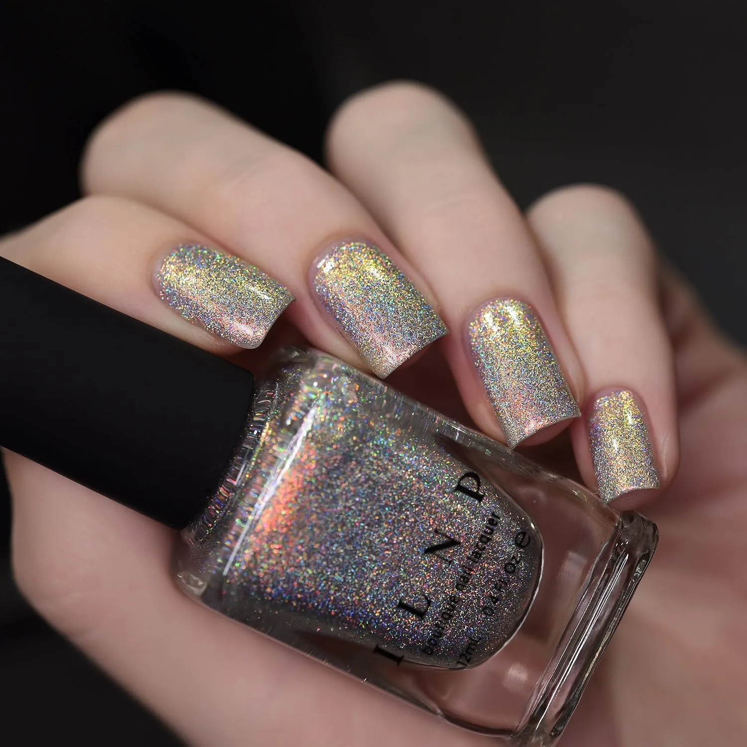 ILNP Fired Up - Fiery Orange to Green Color Kissed Ultra Holo Nail Polish