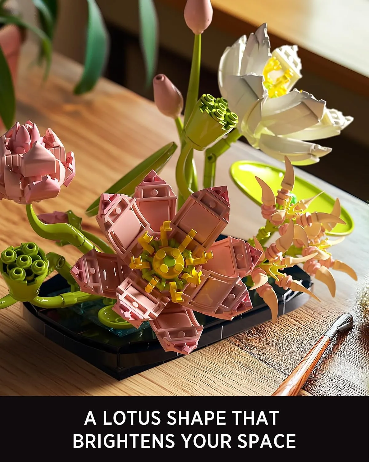 Nifeliz Lotus Flower Building Set, NF10334