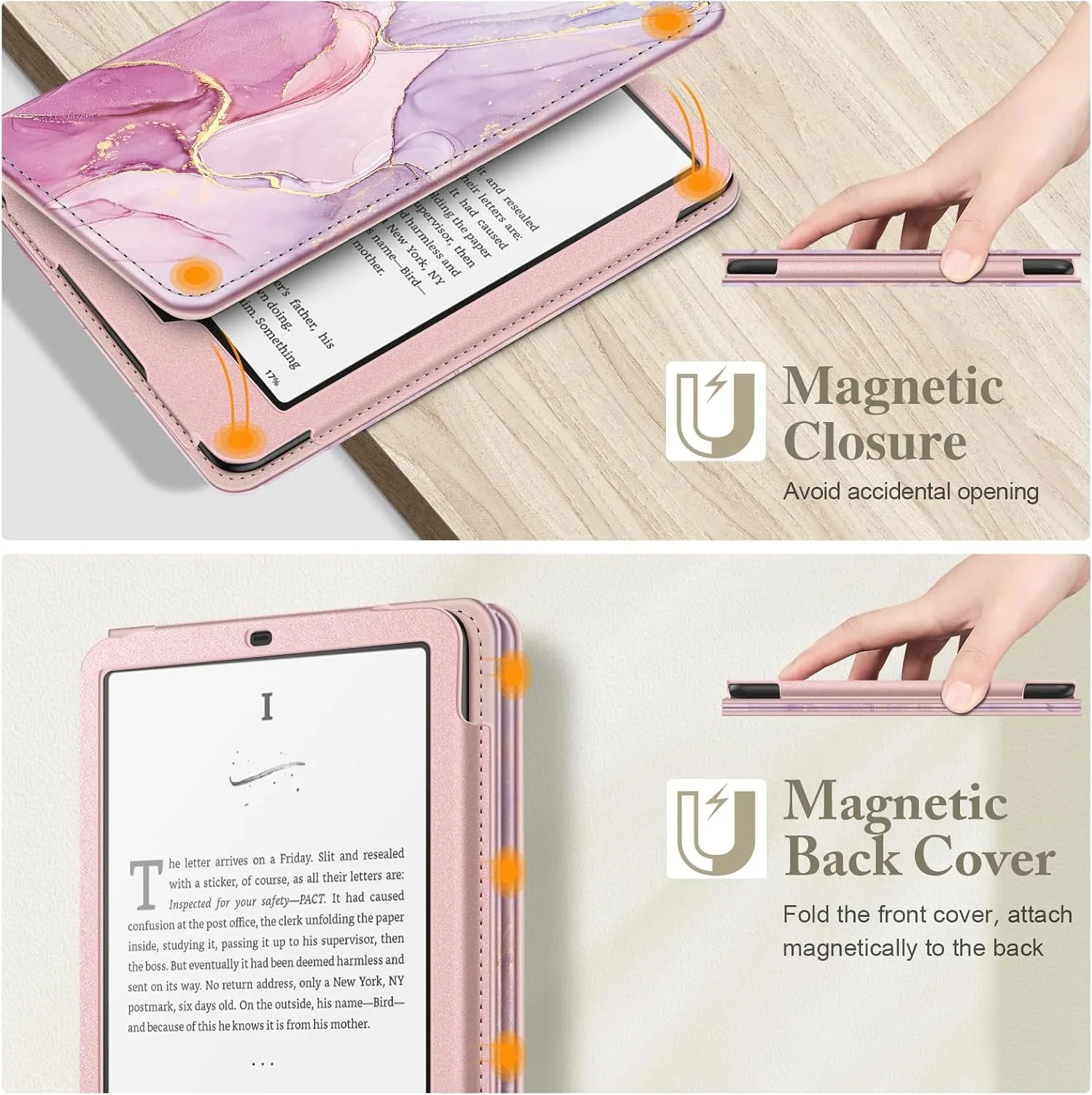 Fintie Case for 7"/6.8" Kindle Paperwhite 12th/11th Gen & Kindle Colorsoft