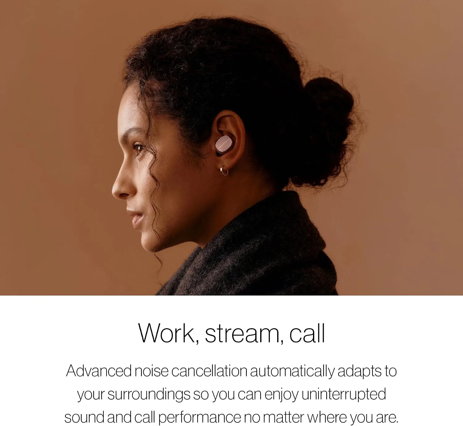 Bowers & Wilkins Pi8 Bluetooth Wireless Earbuds (Jade Green), in-Ear Bluetooth Earphones with Qualcomm Chipset & aptX Lossless, Active Noise Cancelling Earbuds, 3 Built-in Mics, 15-Min Quick Charging