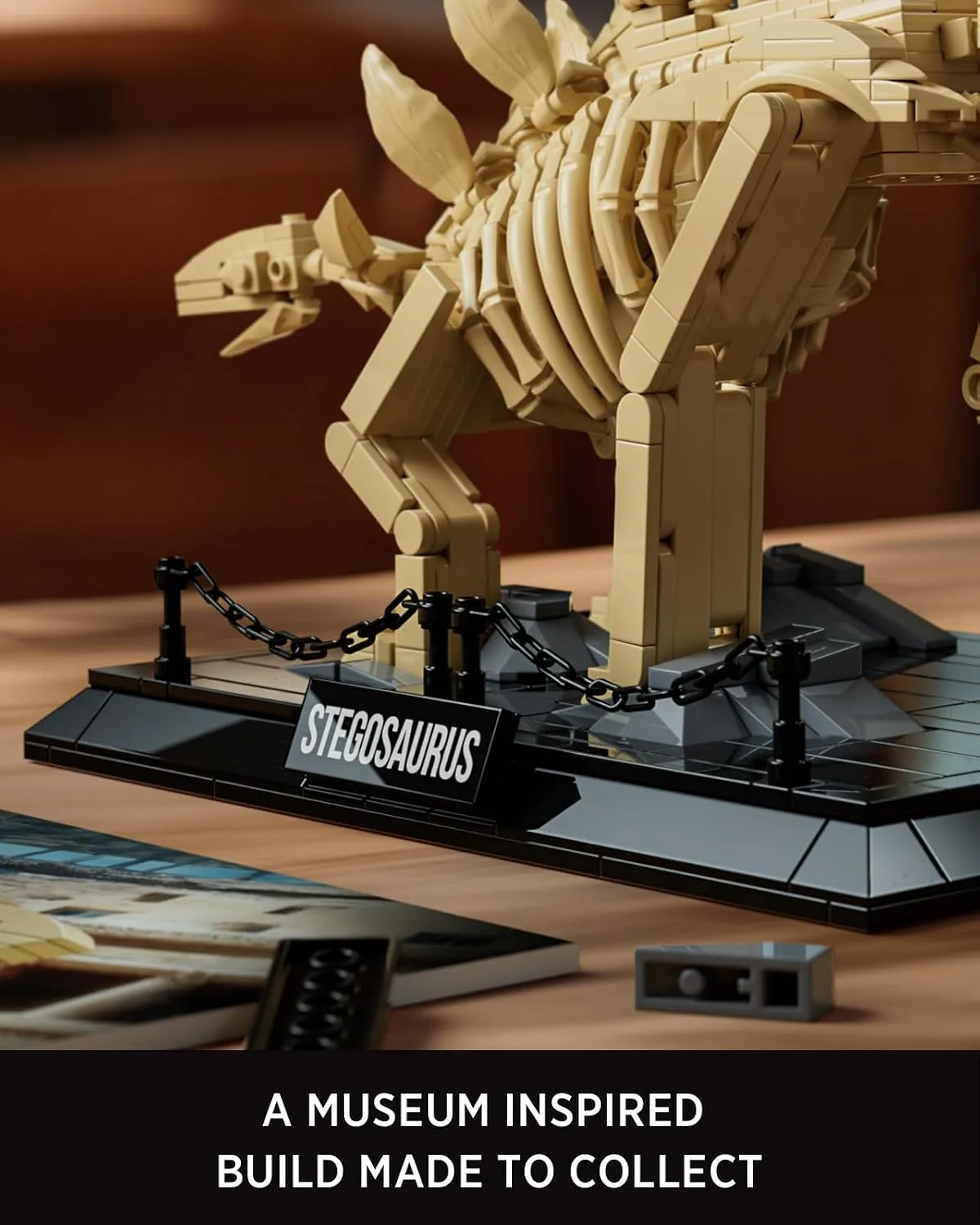 Nifeliz Stegosaurus Dinosaur Fossil Building Set, NF10353