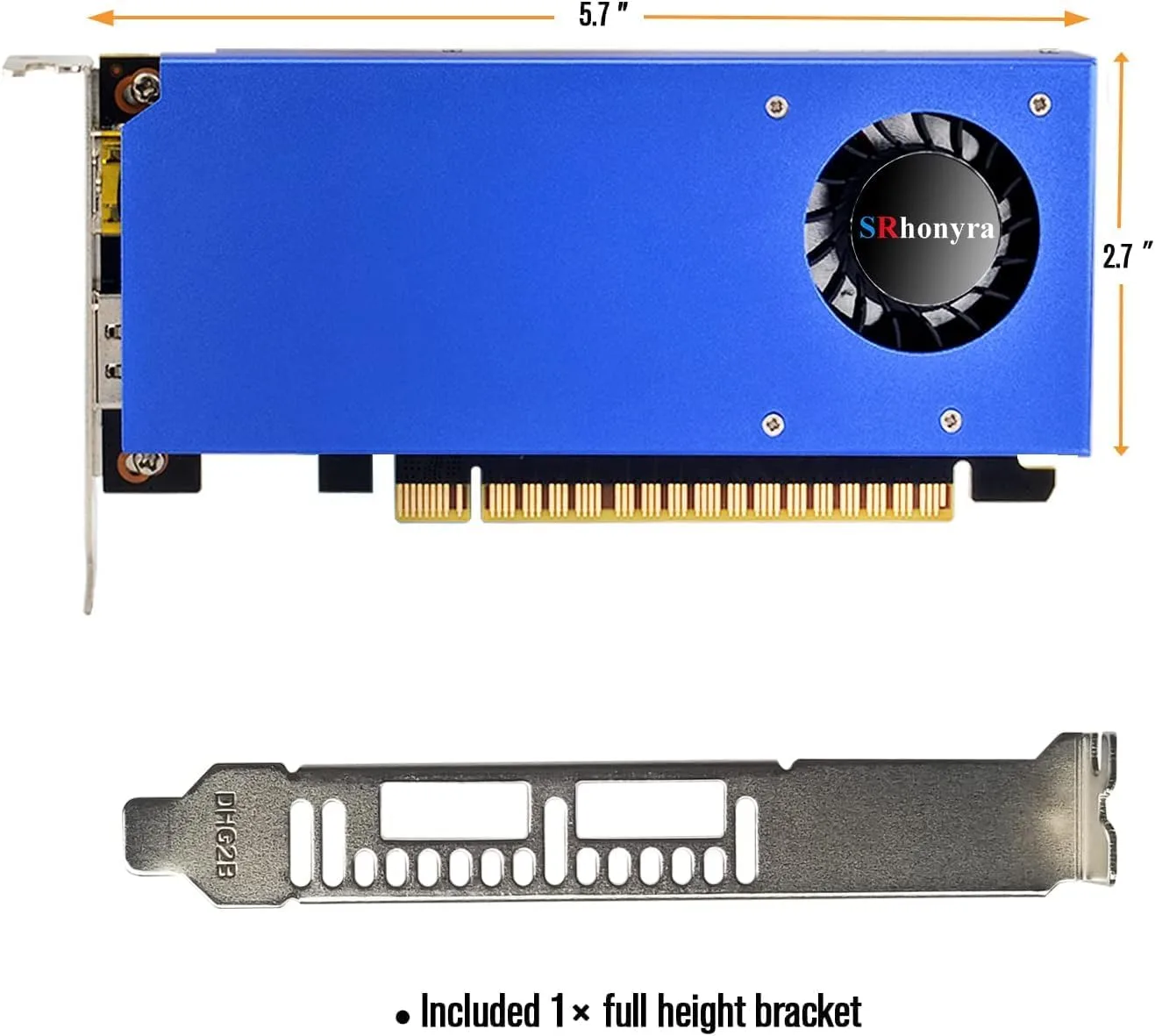 GTX 1050 Ti 4GB Low Profile Video Card