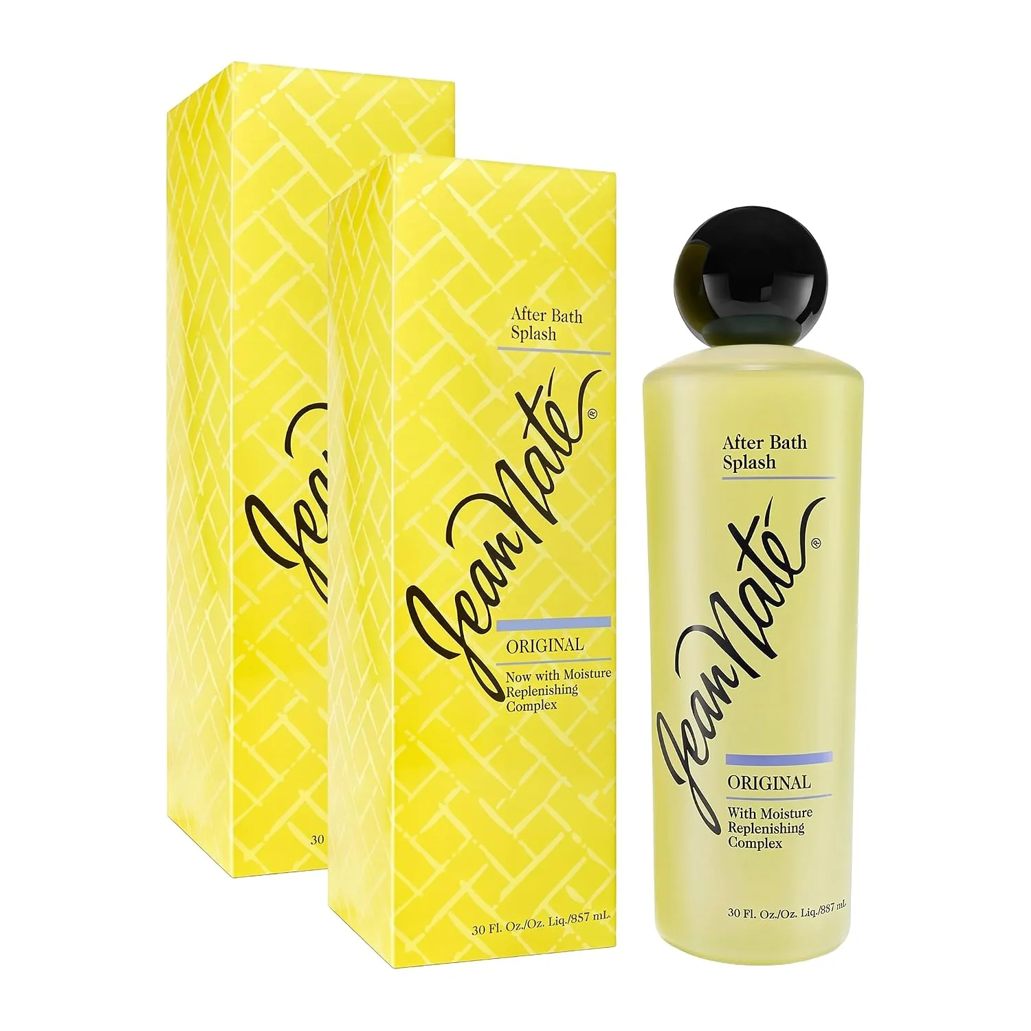 REVLON Jean Nate After Bath Splash, Original Bath Body Mist Infused with Vitamin E and Aloe Vera, Softens & Smoothes Skin, Citrus Scent, 30 Fl Oz