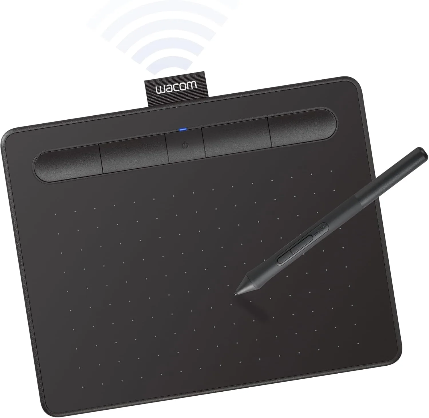 Wacom Intuos Small, Bluetooth Graphic Drawing Tablet with Pen + Software
