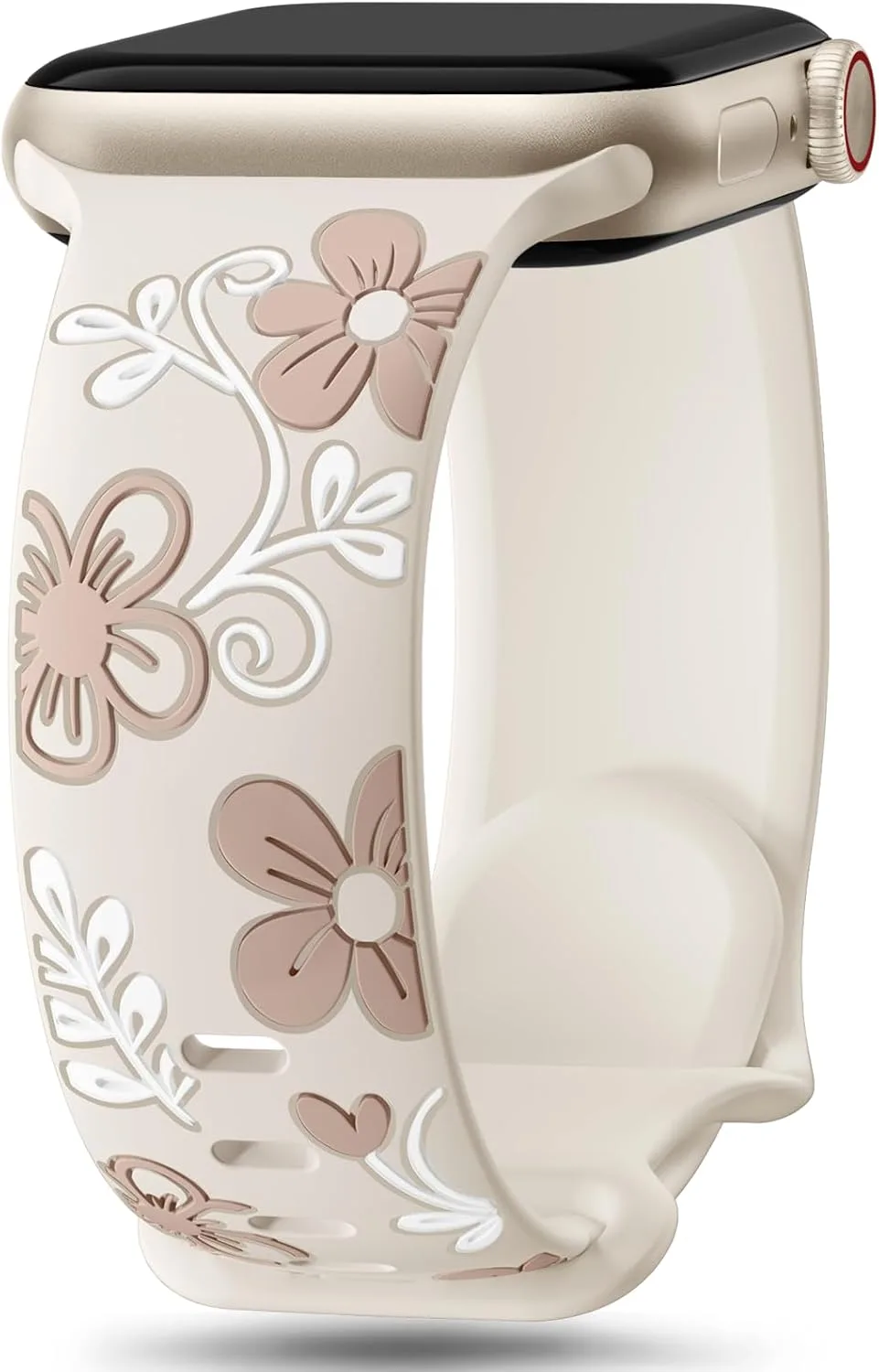 Correa para Apple Watch Witzon silicona floral para mujer