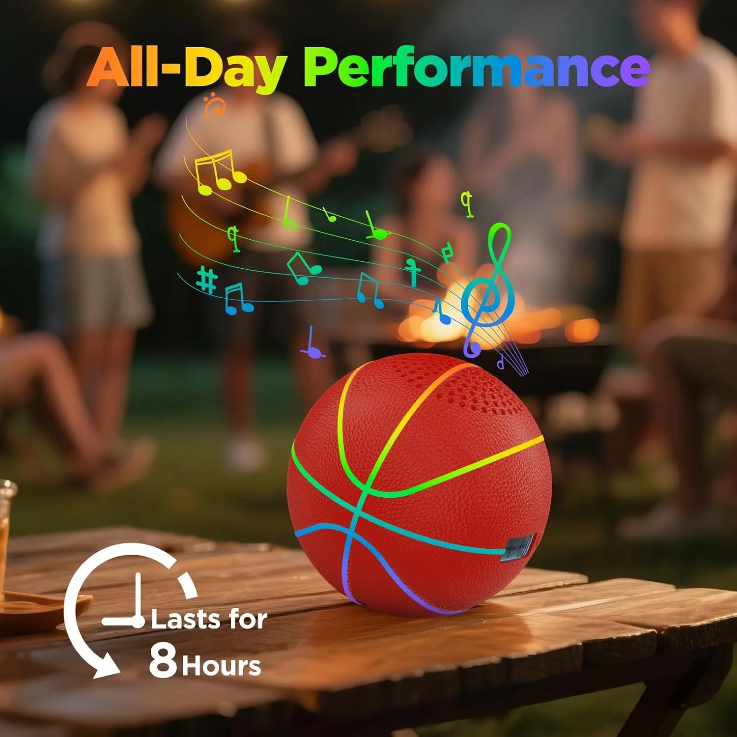 Mini Basketball Bluetooth Speaker