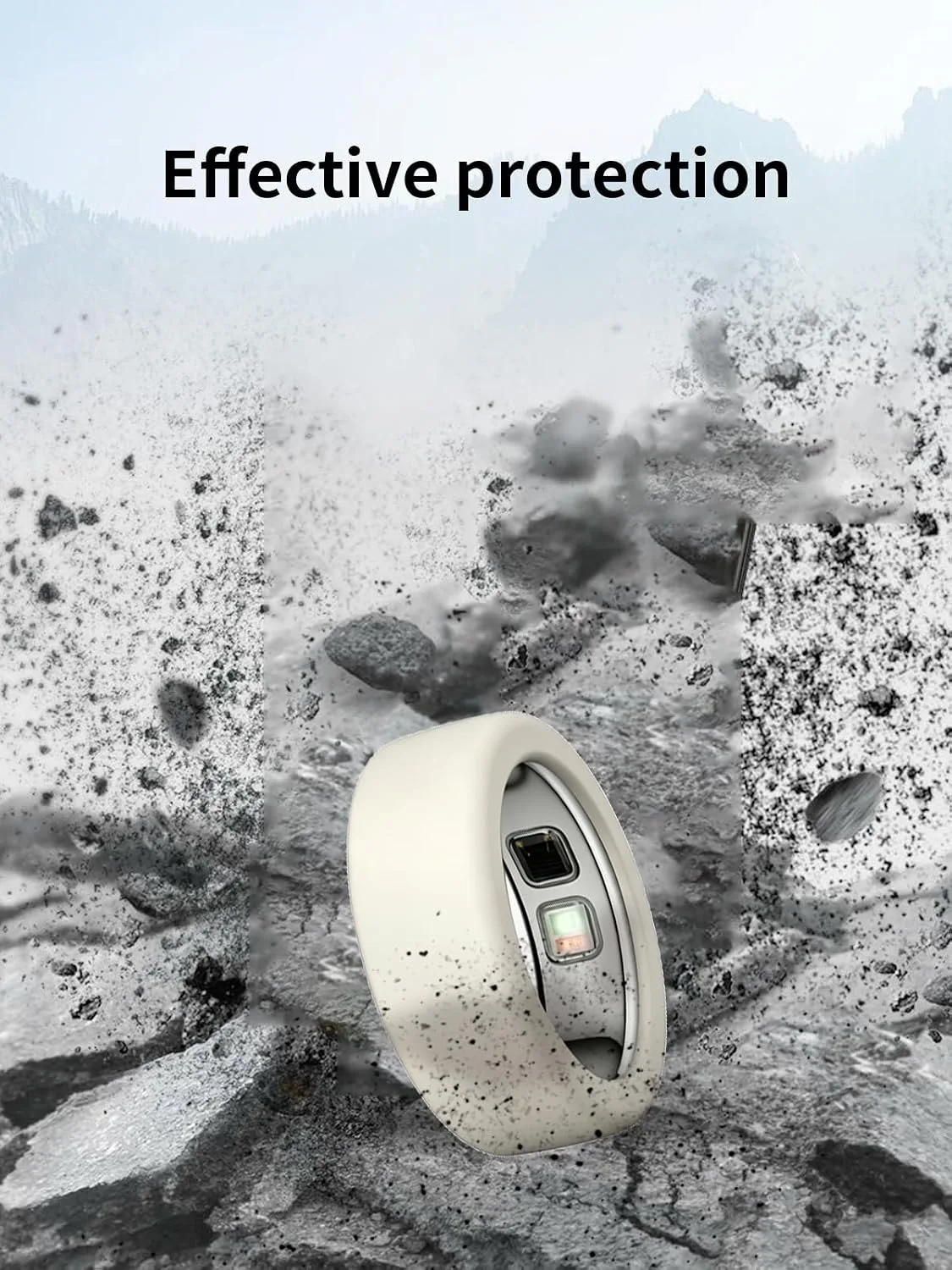for OURA Ring5 Silicone Ring Protector Case.(Size:6~9)