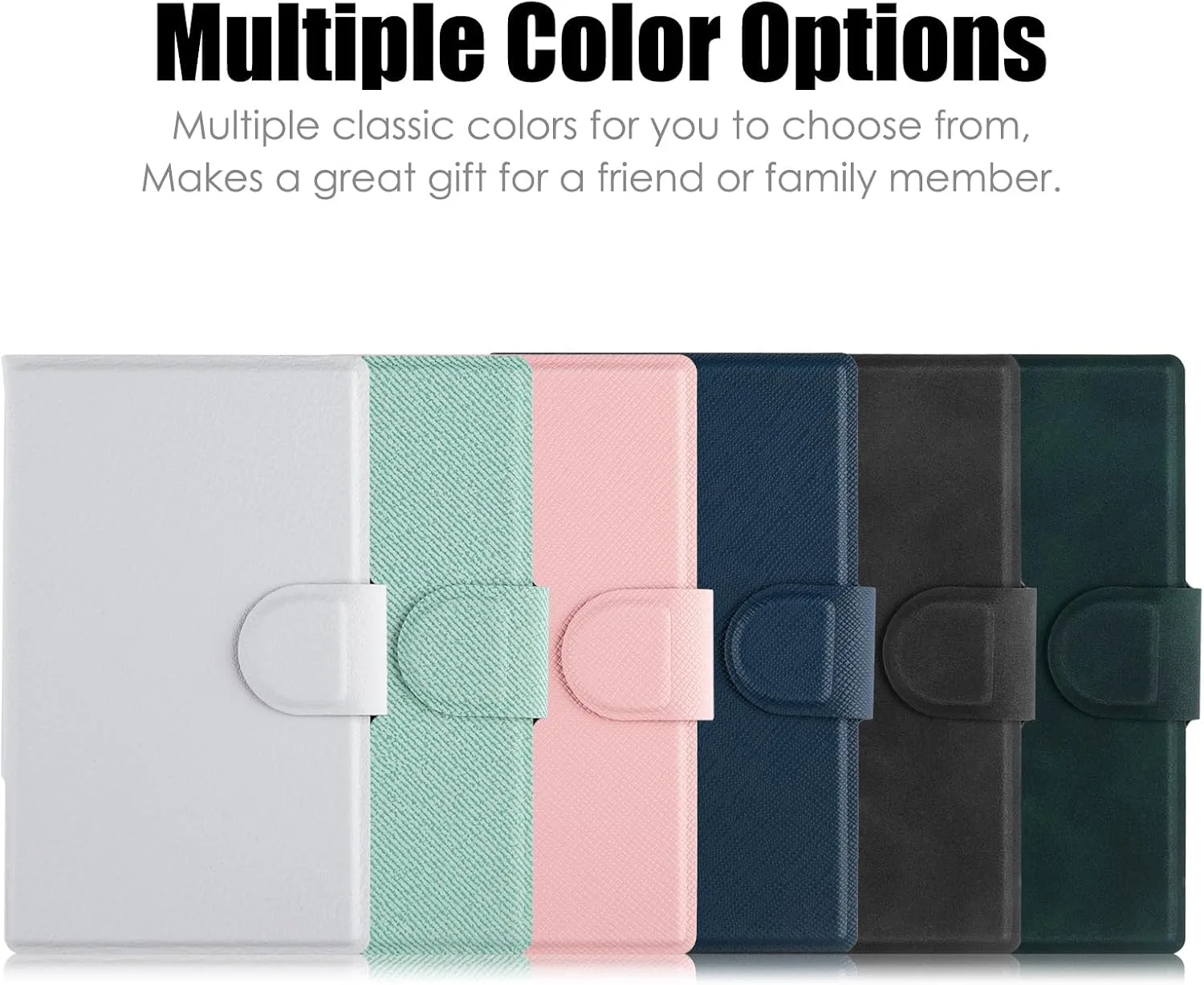 Magnetic Case for Xteink X4,PU Leather Slim Cover, Forest Green