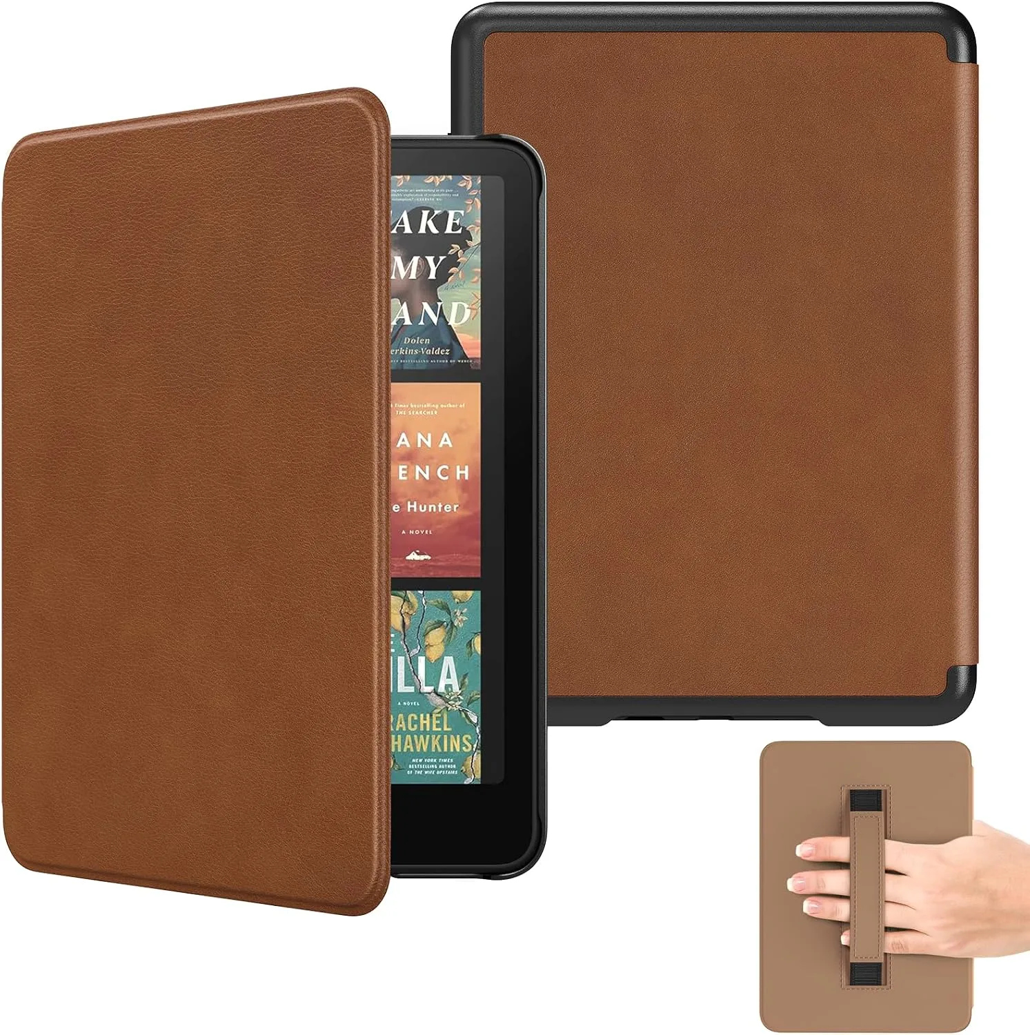 MoKo Case for 7" Kindle Paperwhite 12th Gen 2024 & Colorsoft, Vintage Brown