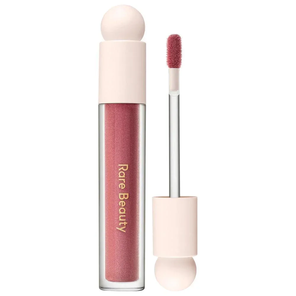 Positive Light Brillo Labial Iluminador - Dazzle sheer blue with multicolored shimmer - Glimmer rose gold with champagne and rose gold pearl