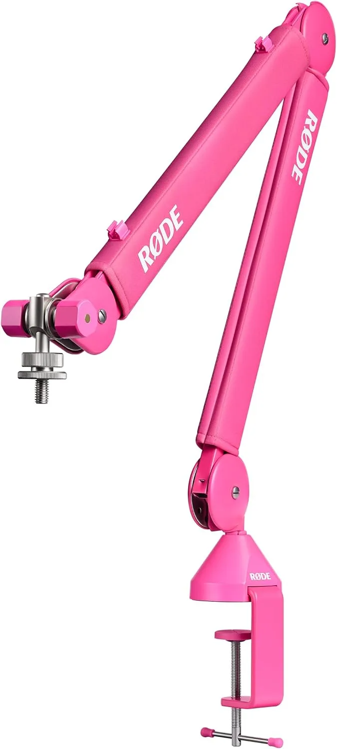 RØDE PSA1+ Professional Studio Boom Arm with Spring Damping, Pink
